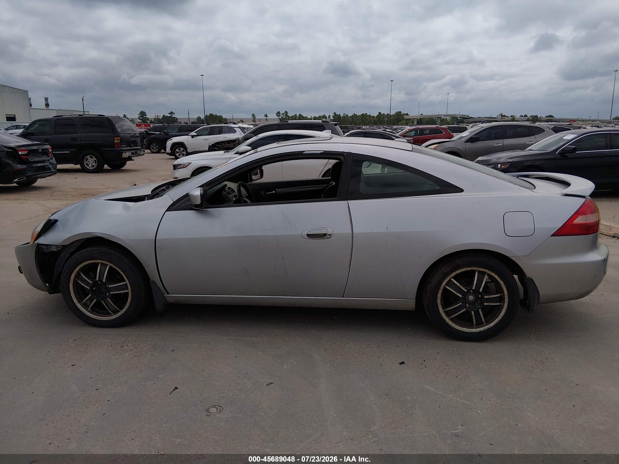 2005 Honda Accord 2.4 Ex Серебряный vin: 1HGCM72775A001394