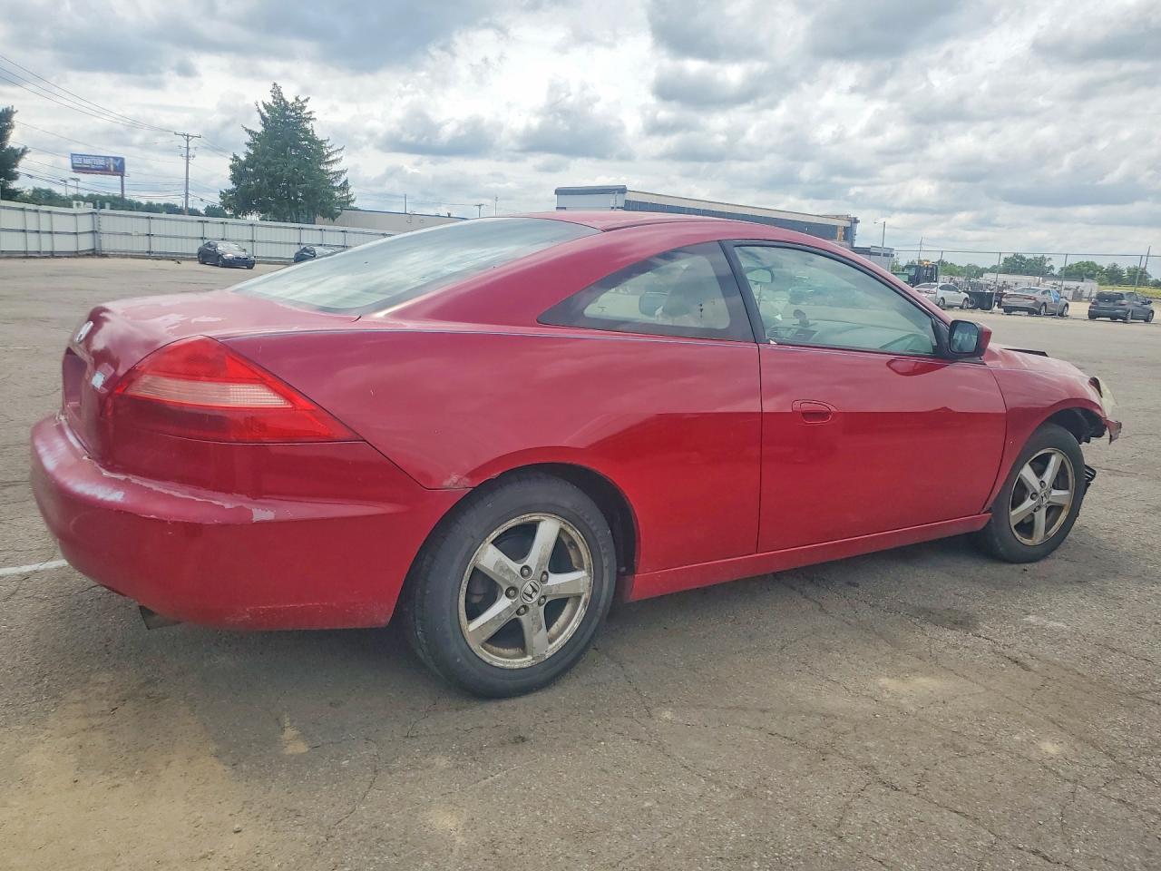2005 Honda Accord Ex Red vin: 1HGCM72775A001492