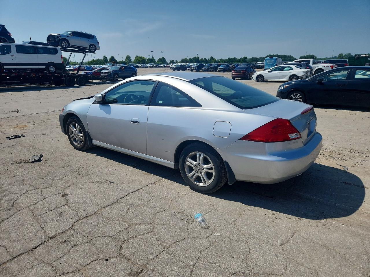 2006 Honda Accord Ex Silver vin: 1HGCM72776A008248