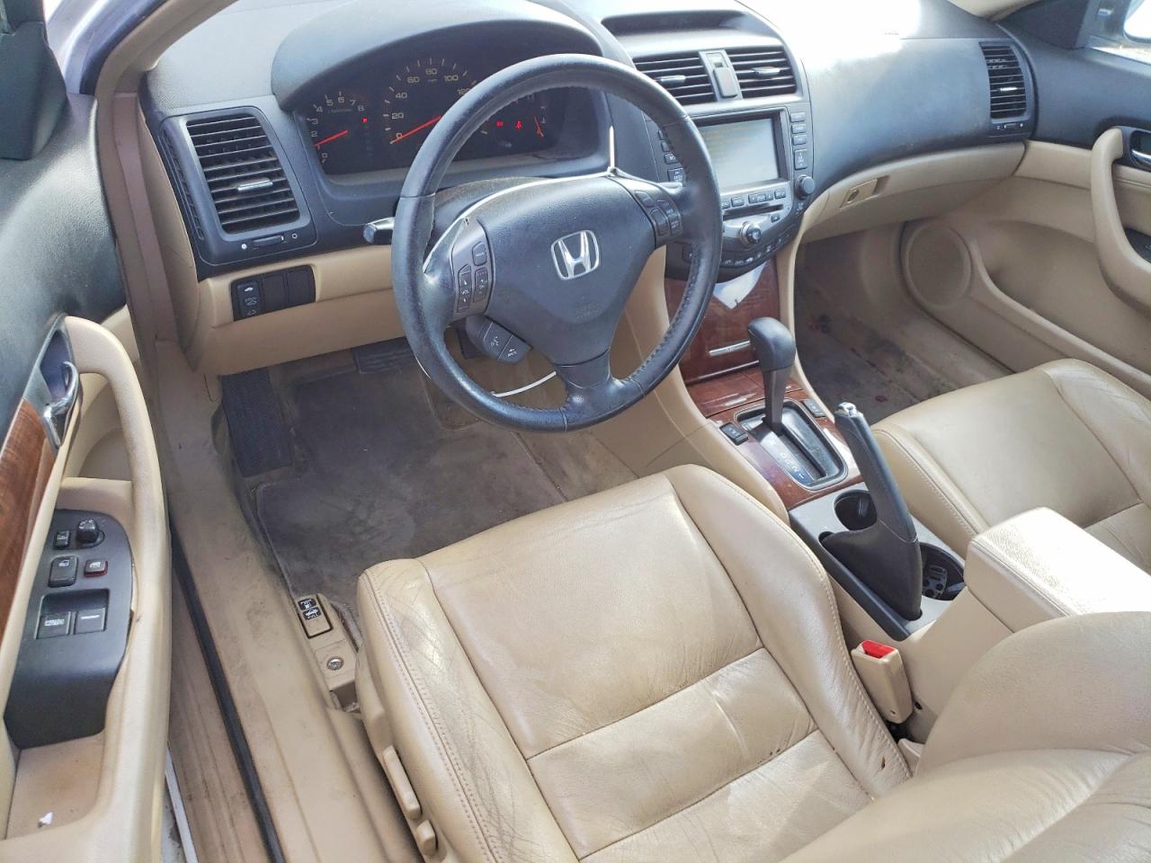 2006 Honda Accord Ex White vin: 1HGCM72786A023020