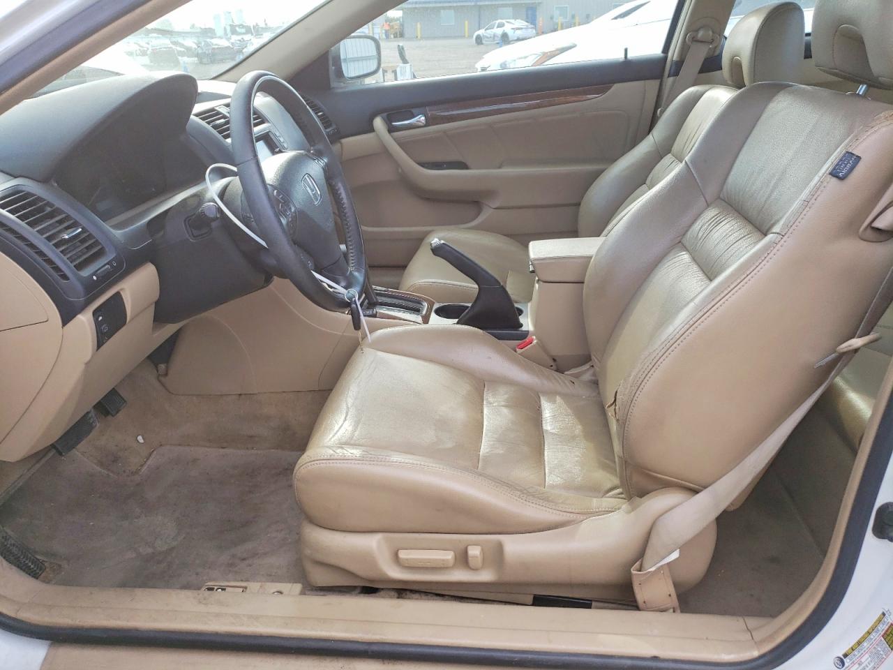 2006 Honda Accord Ex White vin: 1HGCM72786A023020