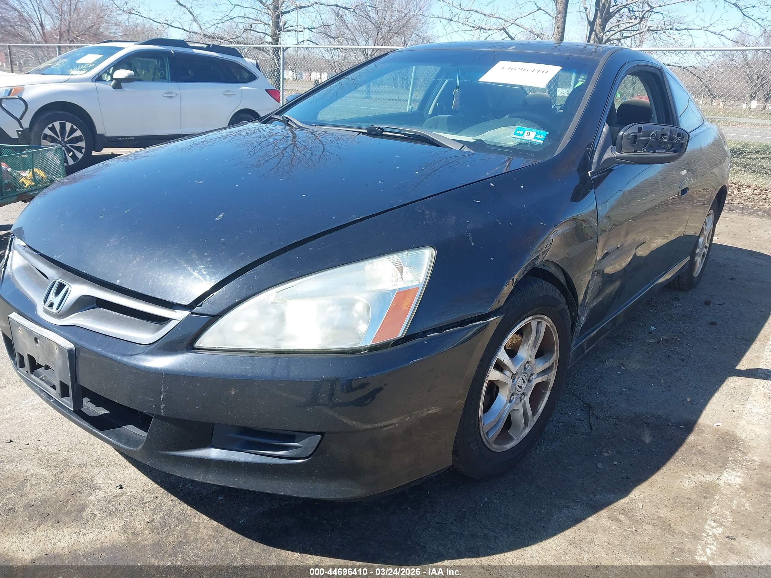 2007 Honda Accord 2.4 Ex Black vin: 1HGCM72787A001374