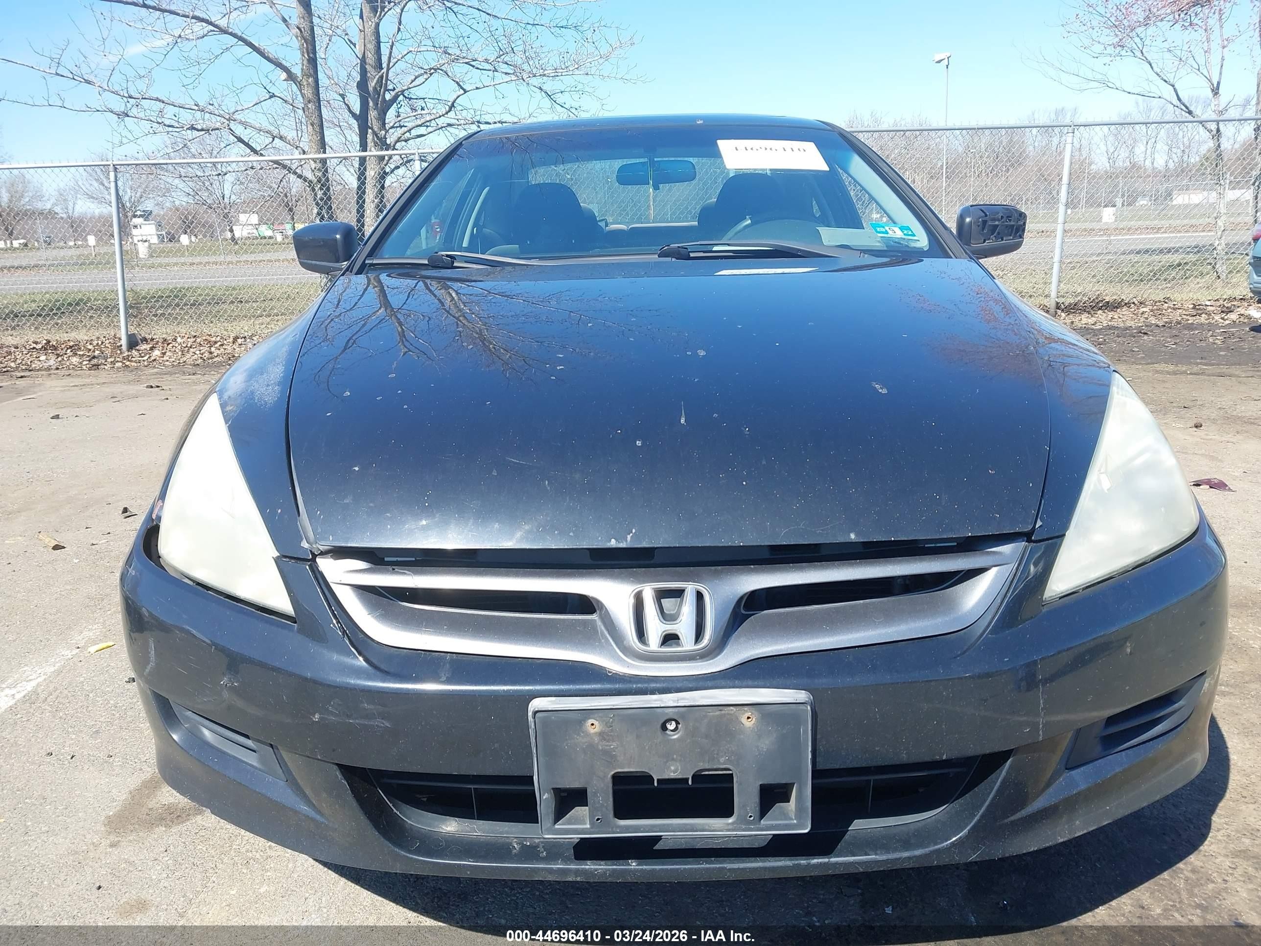 2007 Honda Accord 2.4 Ex Black vin: 1HGCM72787A001374