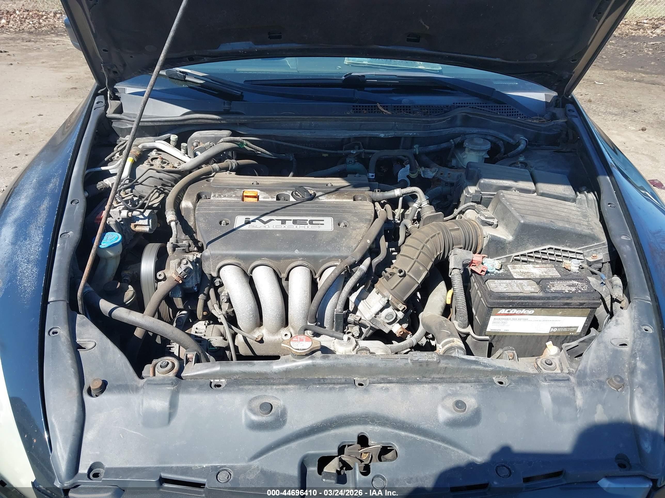 2007 Honda Accord 2.4 Ex Black vin: 1HGCM72787A001374