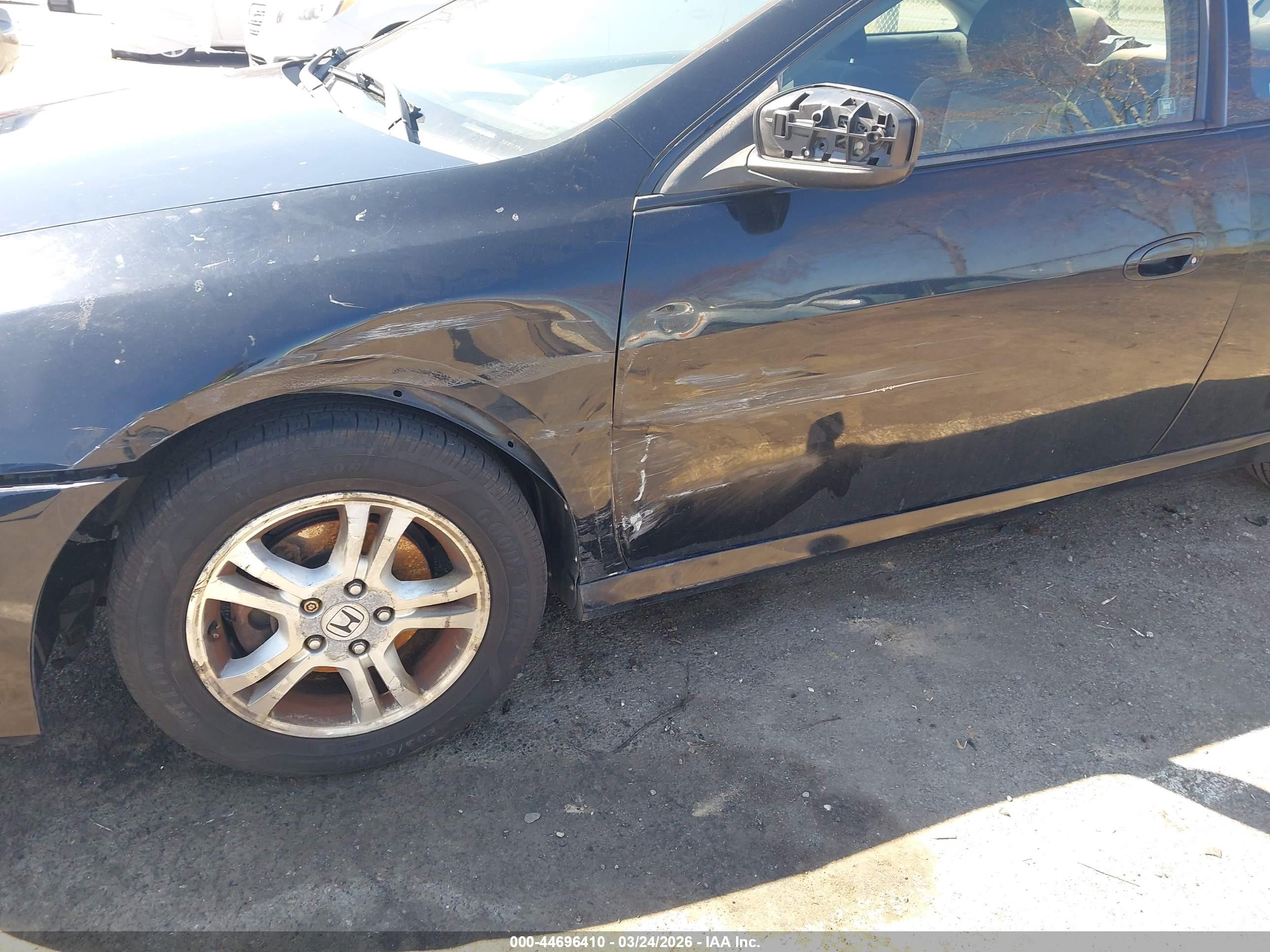 2007 Honda Accord 2.4 Ex Black vin: 1HGCM72787A001374