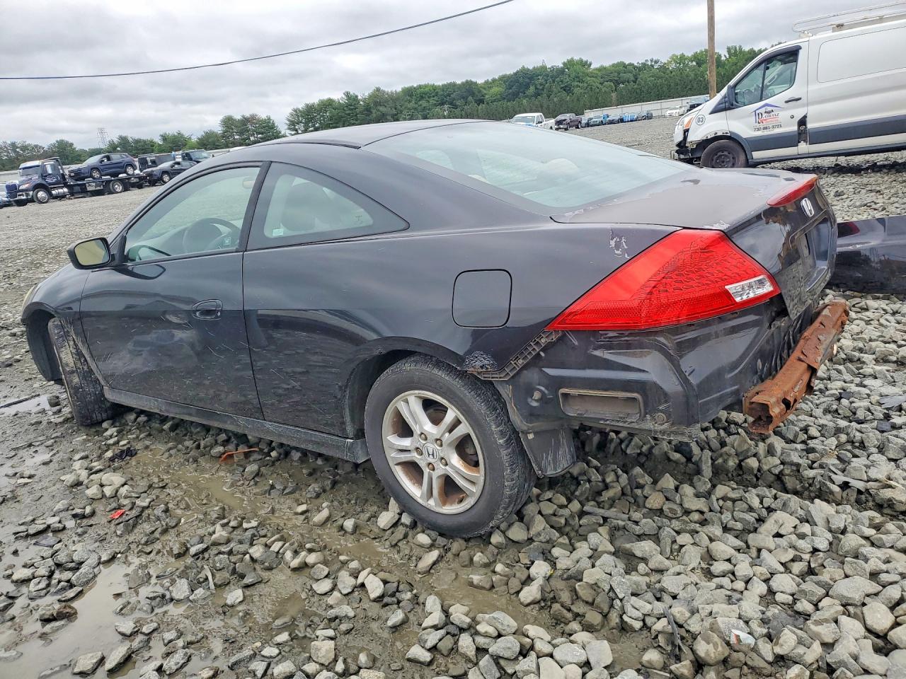 2007 Honda Accord Ex Black vin: 1HGCM72797A021438