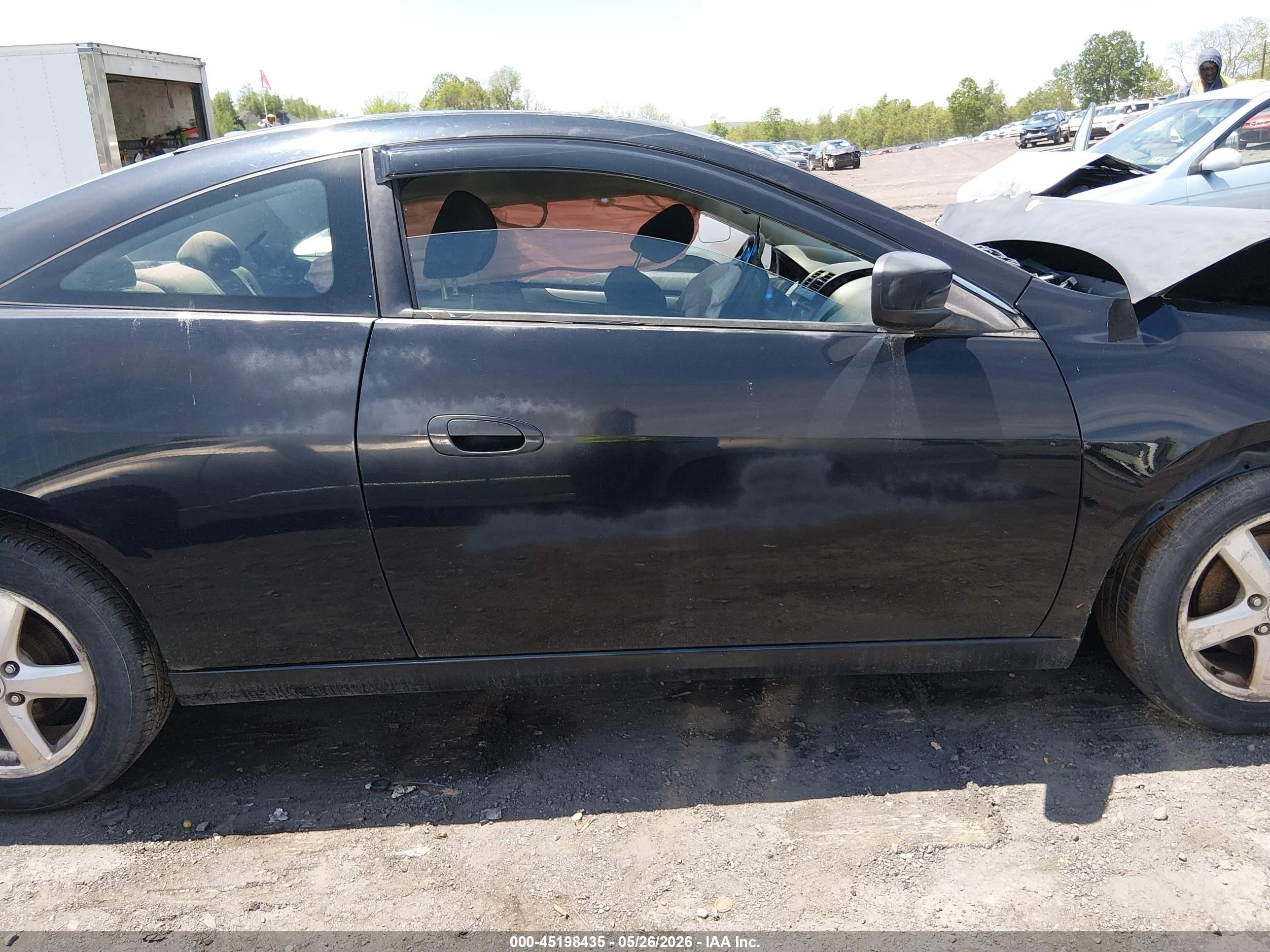 2005 Honda Accord 2.4 Ex Черный vin: 1HGCM727X5A012583