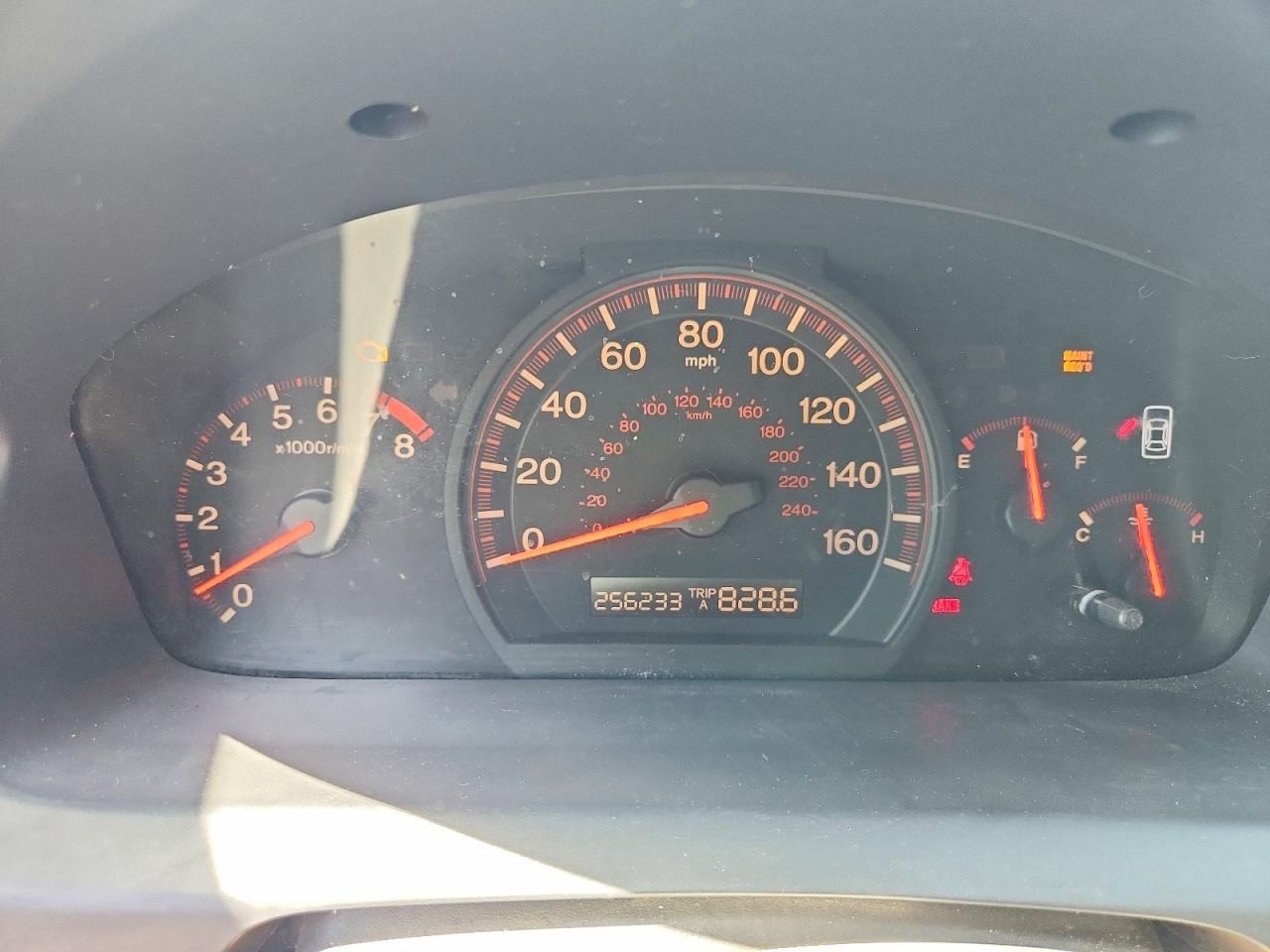 2003 Honda Accord Ex Красный vin: 1HGCM81603A018128