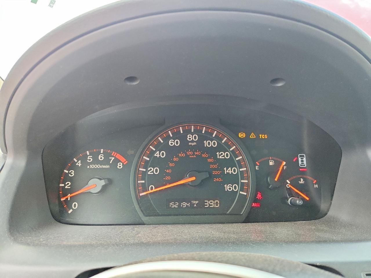 2003 Honda Accord Ex Red vin: 1HGCM81633A020035