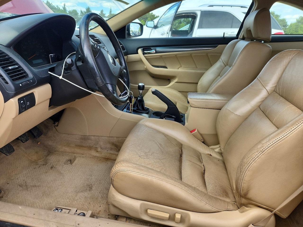 2003 Honda Accord Ex Red vin: 1HGCM81633A020035