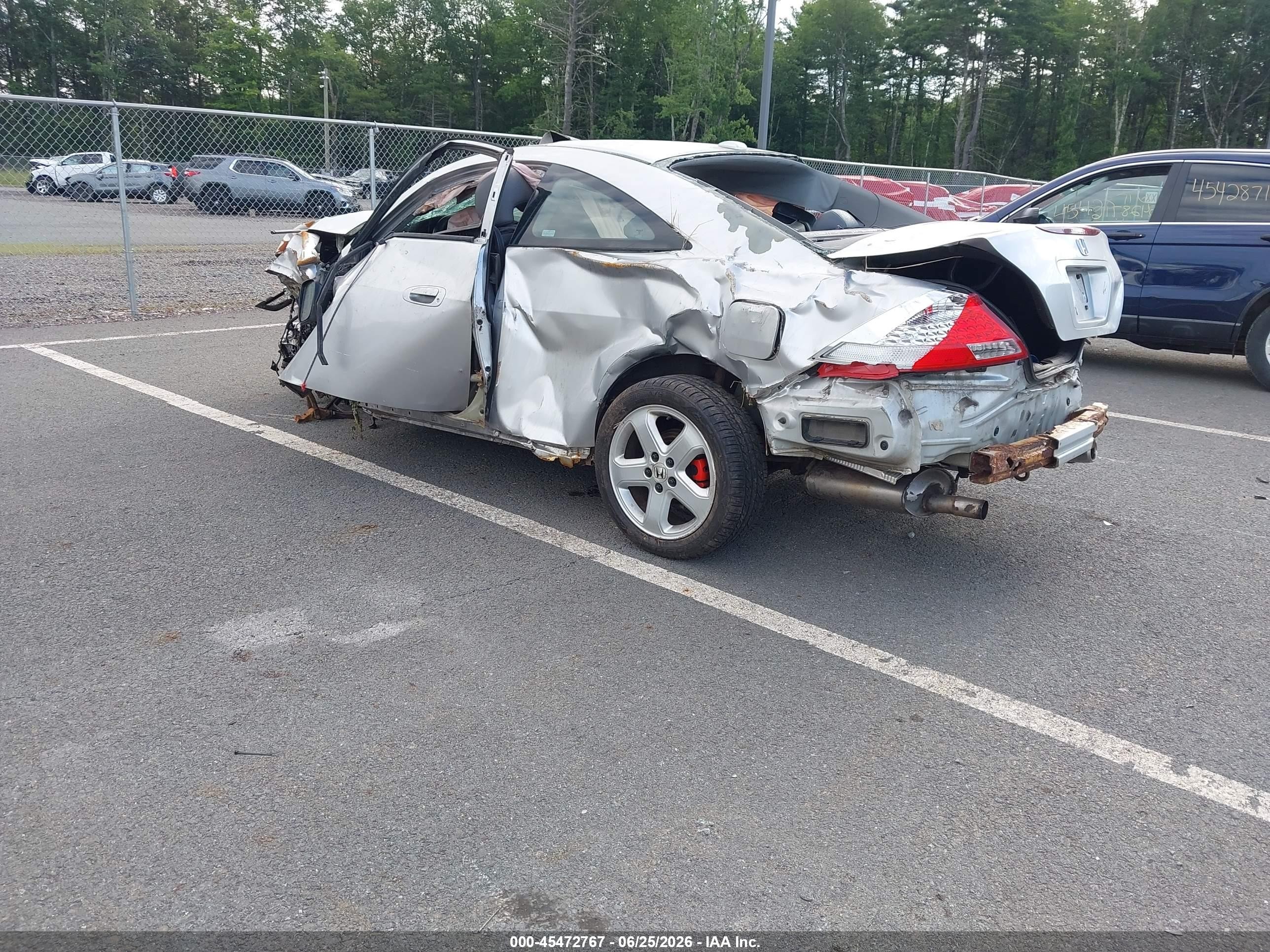 2006 Honda Accord 3.0 Ex Silver vin: 1HGCM81646A009887