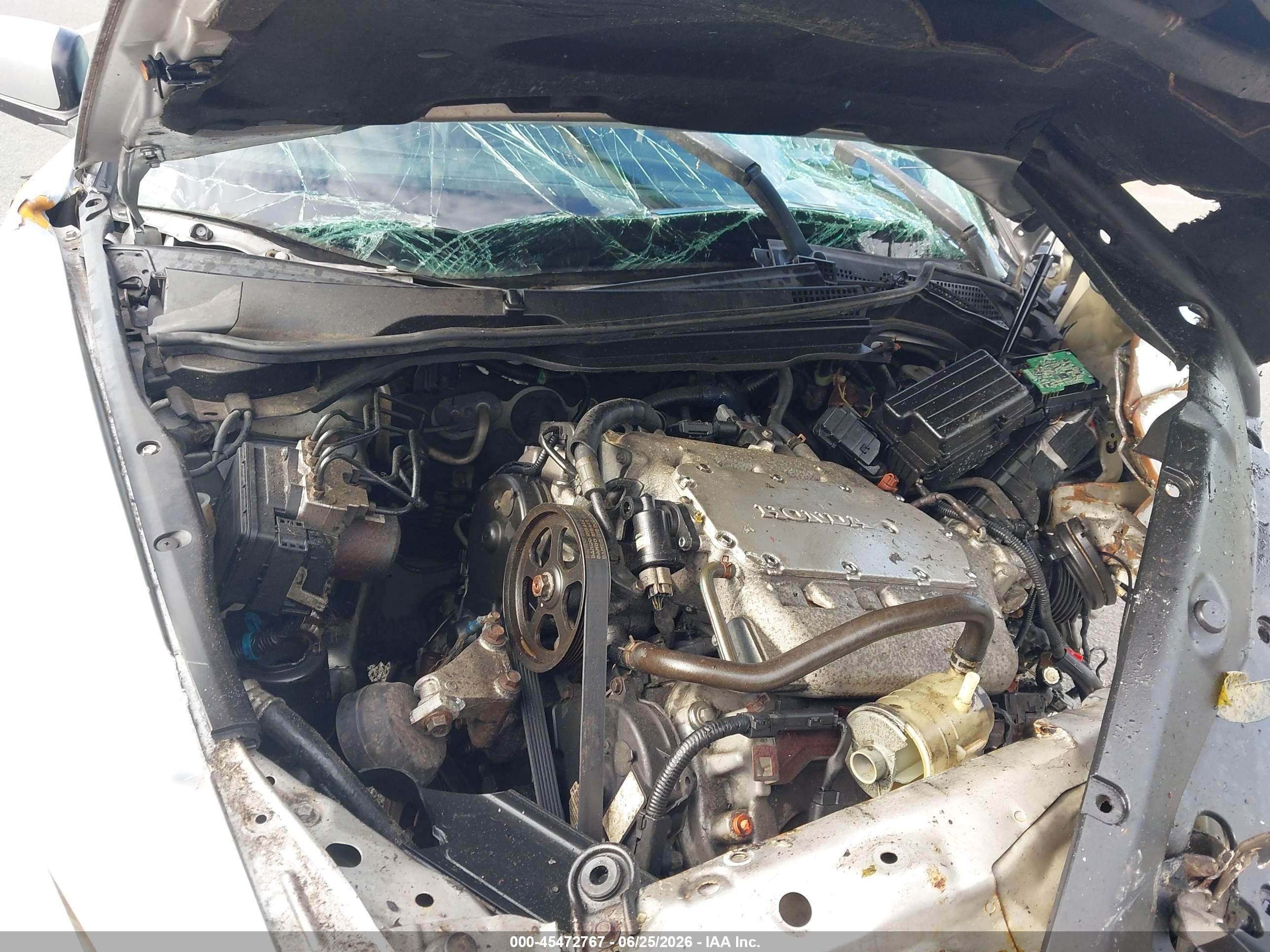 2006 Honda Accord 3.0 Ex Silver vin: 1HGCM81646A009887