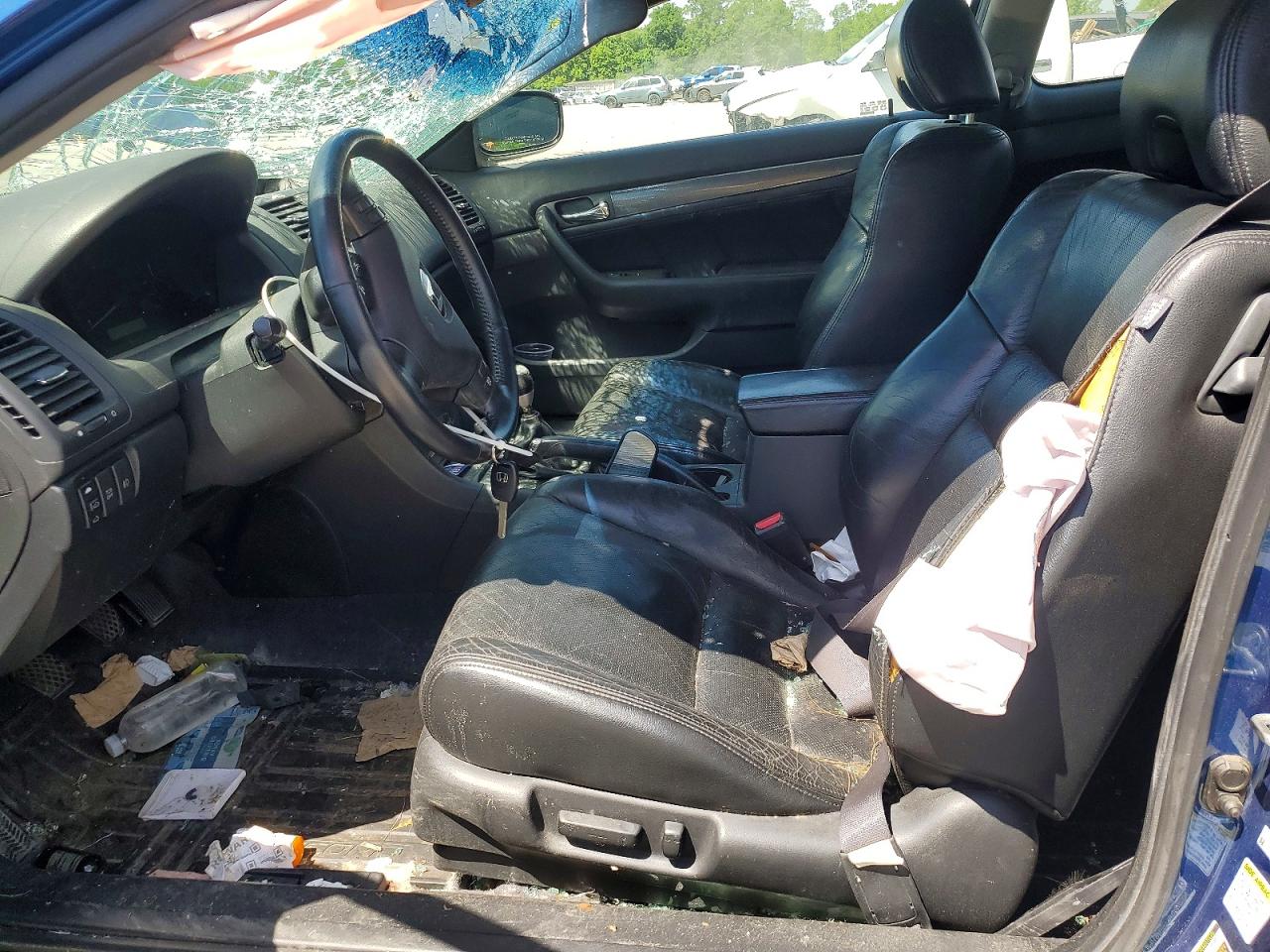 2004 Honda Accord Ex Синий vin: 1HGCM81704A011402