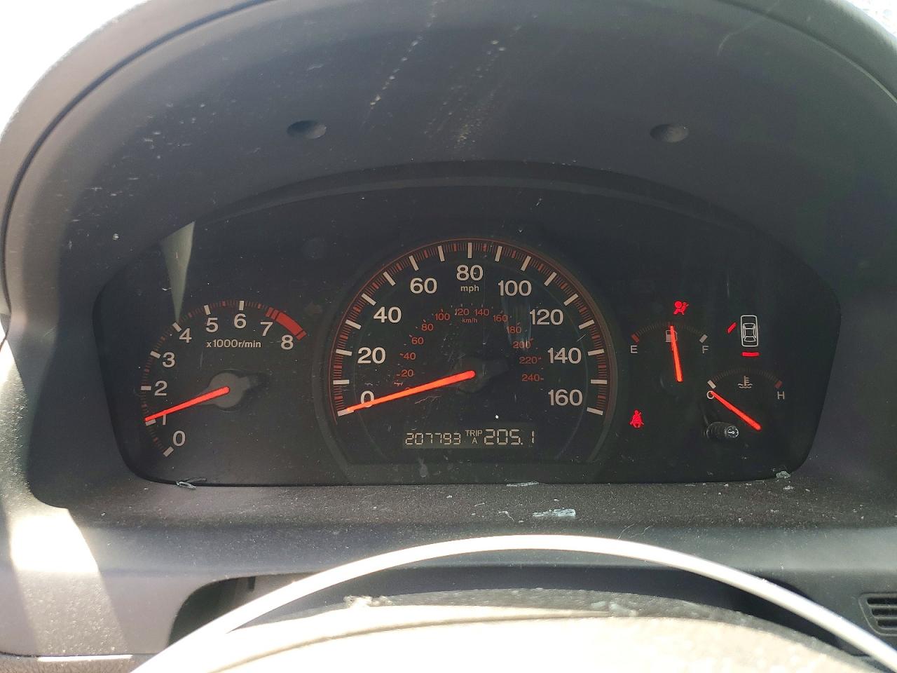 2004 Honda Accord Ex Синий vin: 1HGCM81704A011402