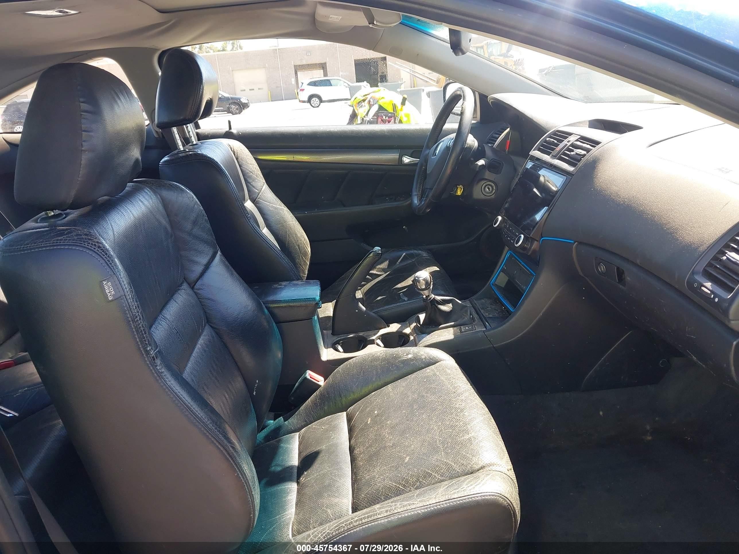 2004 Honda Accord 3.0 Ex Blue vin: 1HGCM81754A007555