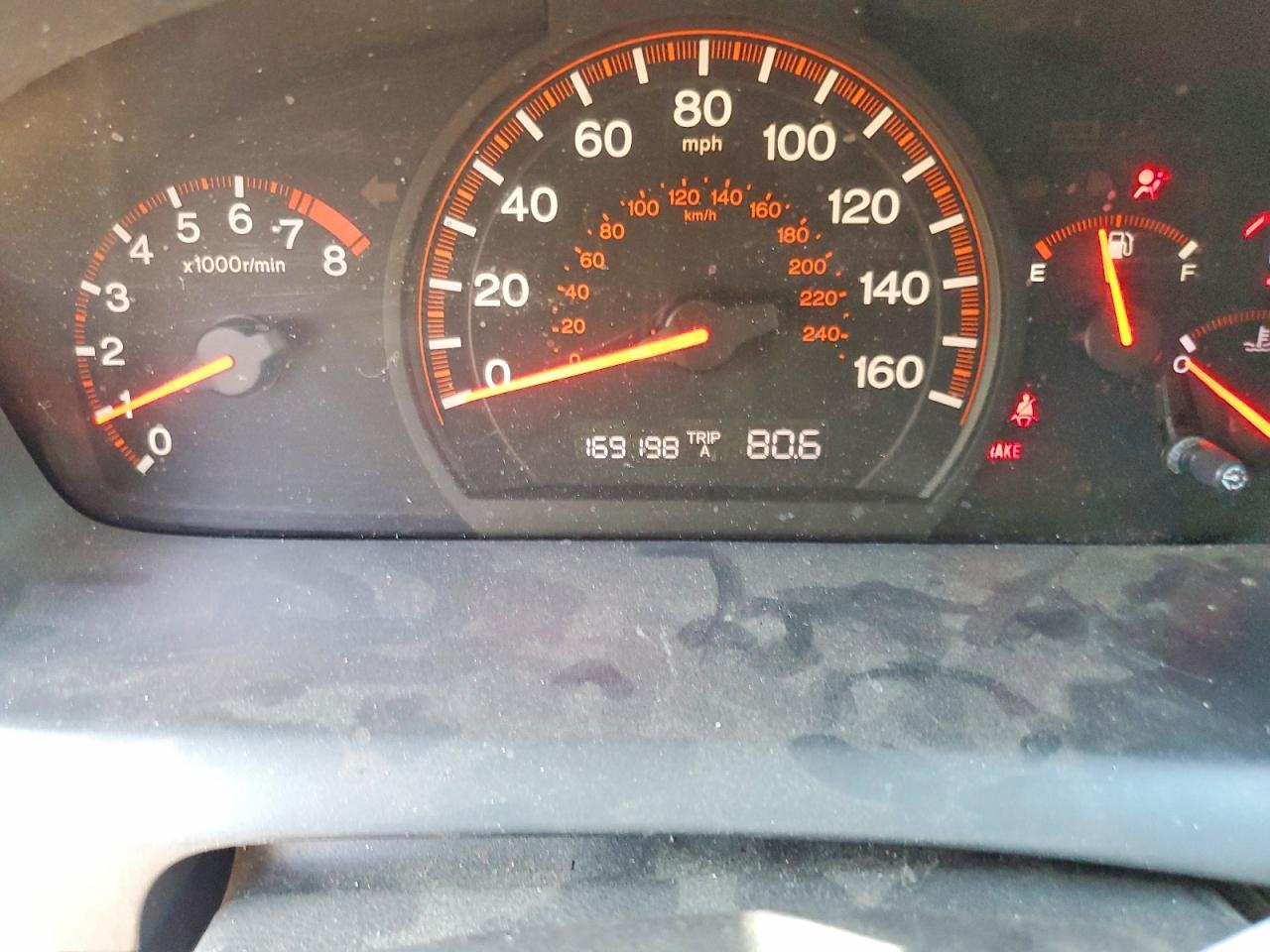 2004 Honda Accord Ex Gray vin: 1HGCM81754A015378