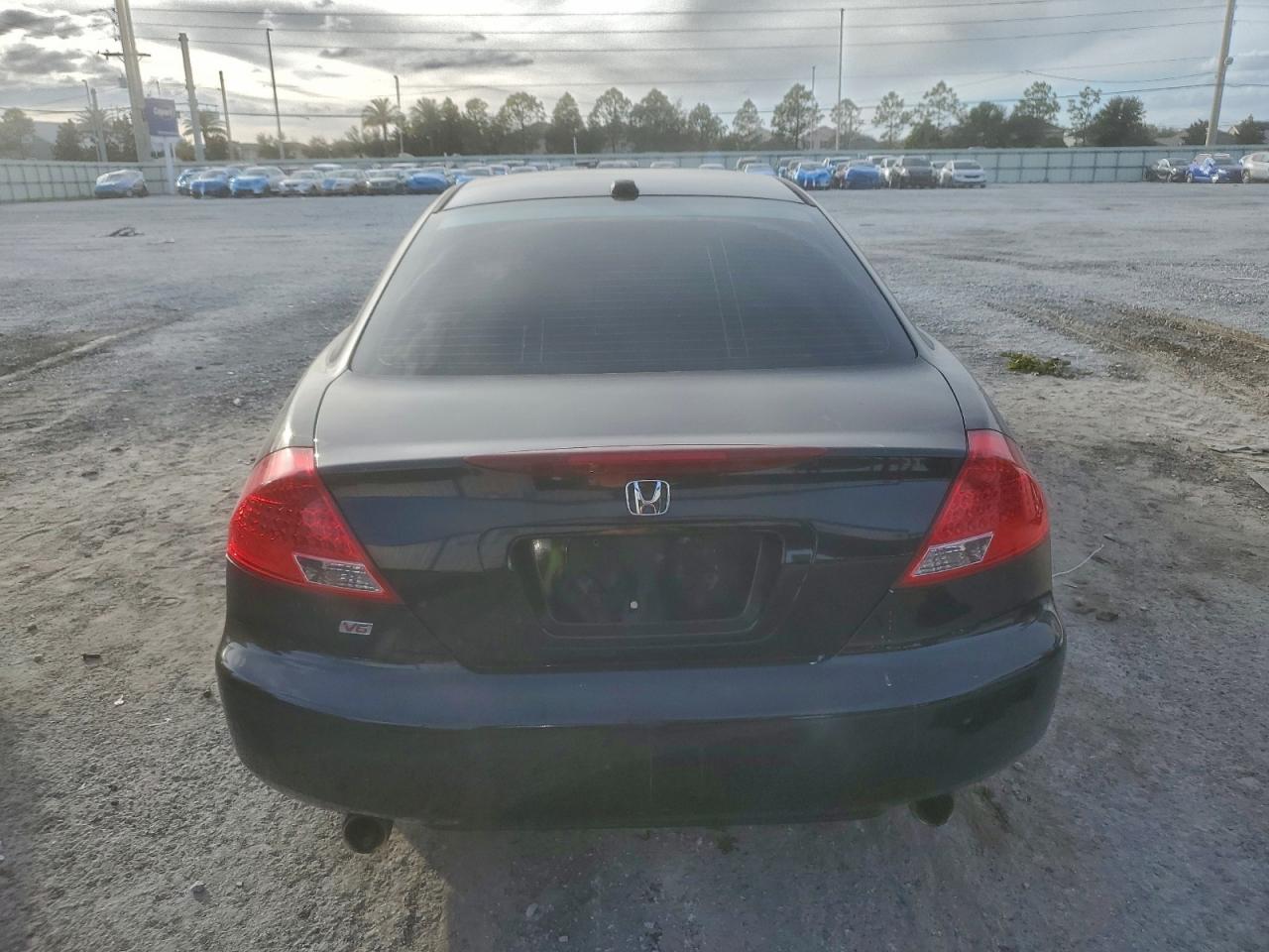 2007 Honda Accord Ex Black vin: 1HGCM817X7A007684