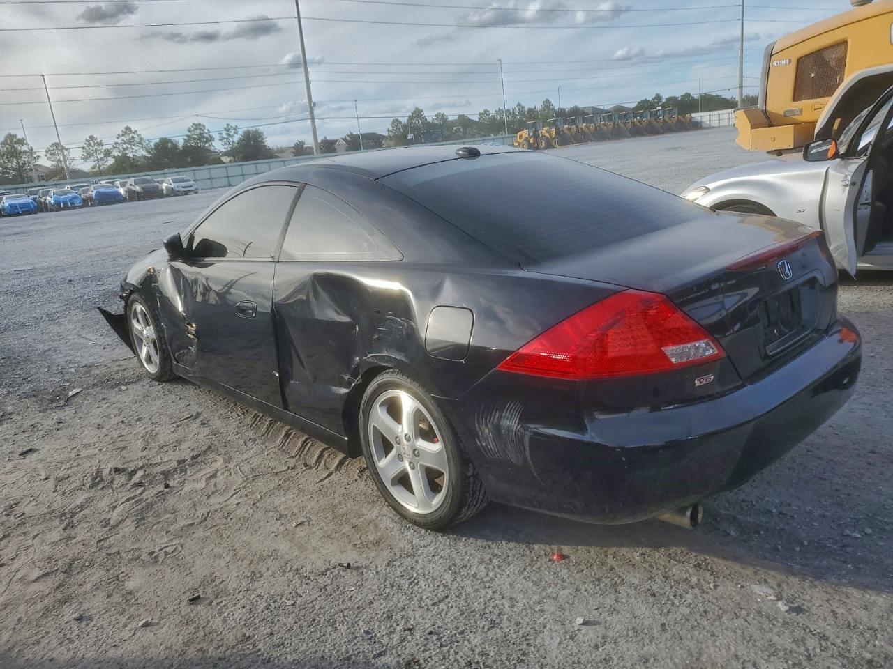 2007 Honda Accord Ex Black vin: 1HGCM817X7A007684