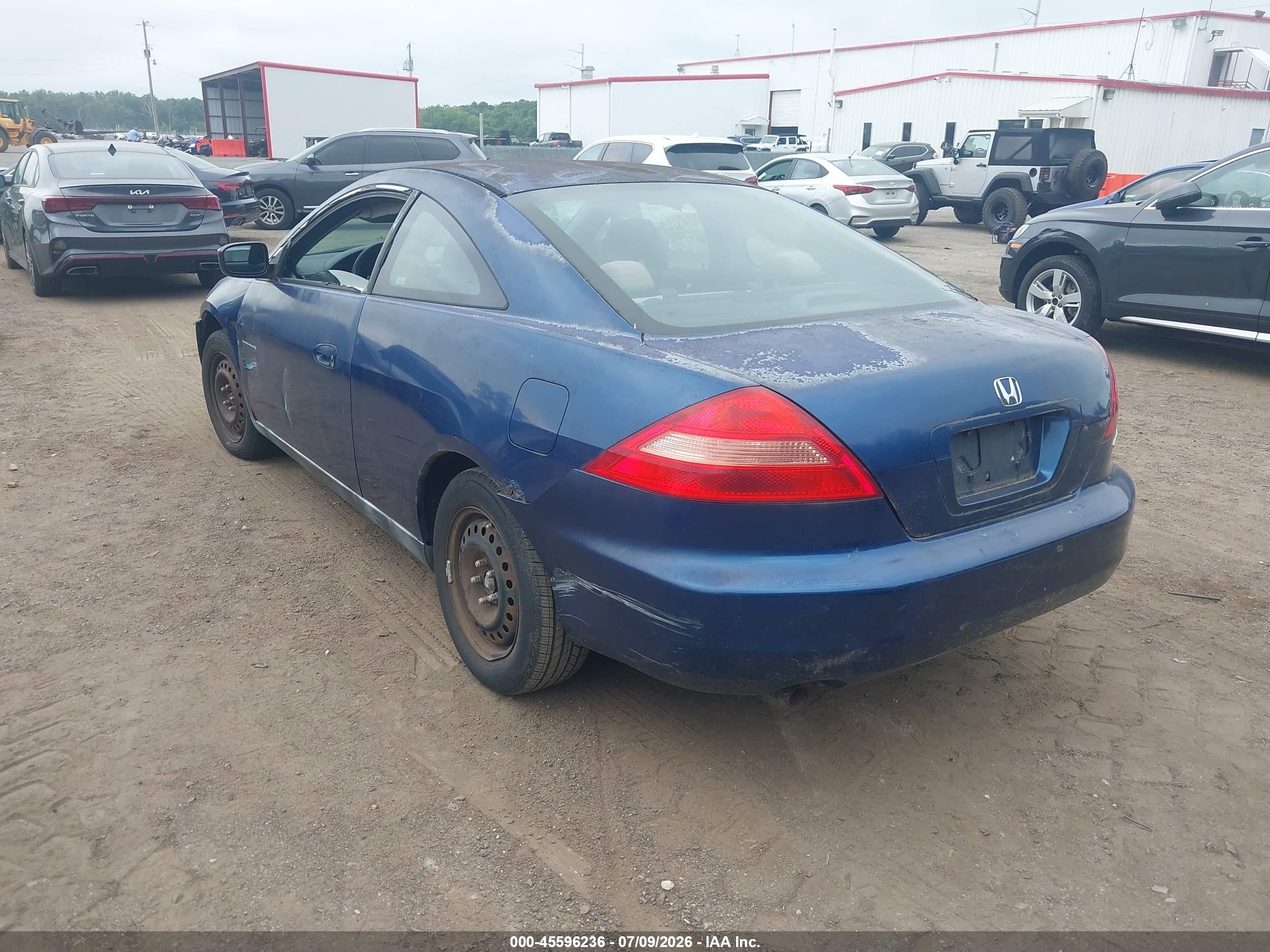 2004 Honda Accord 3.0 Lx Blue vin: 1HGCM82224A011520