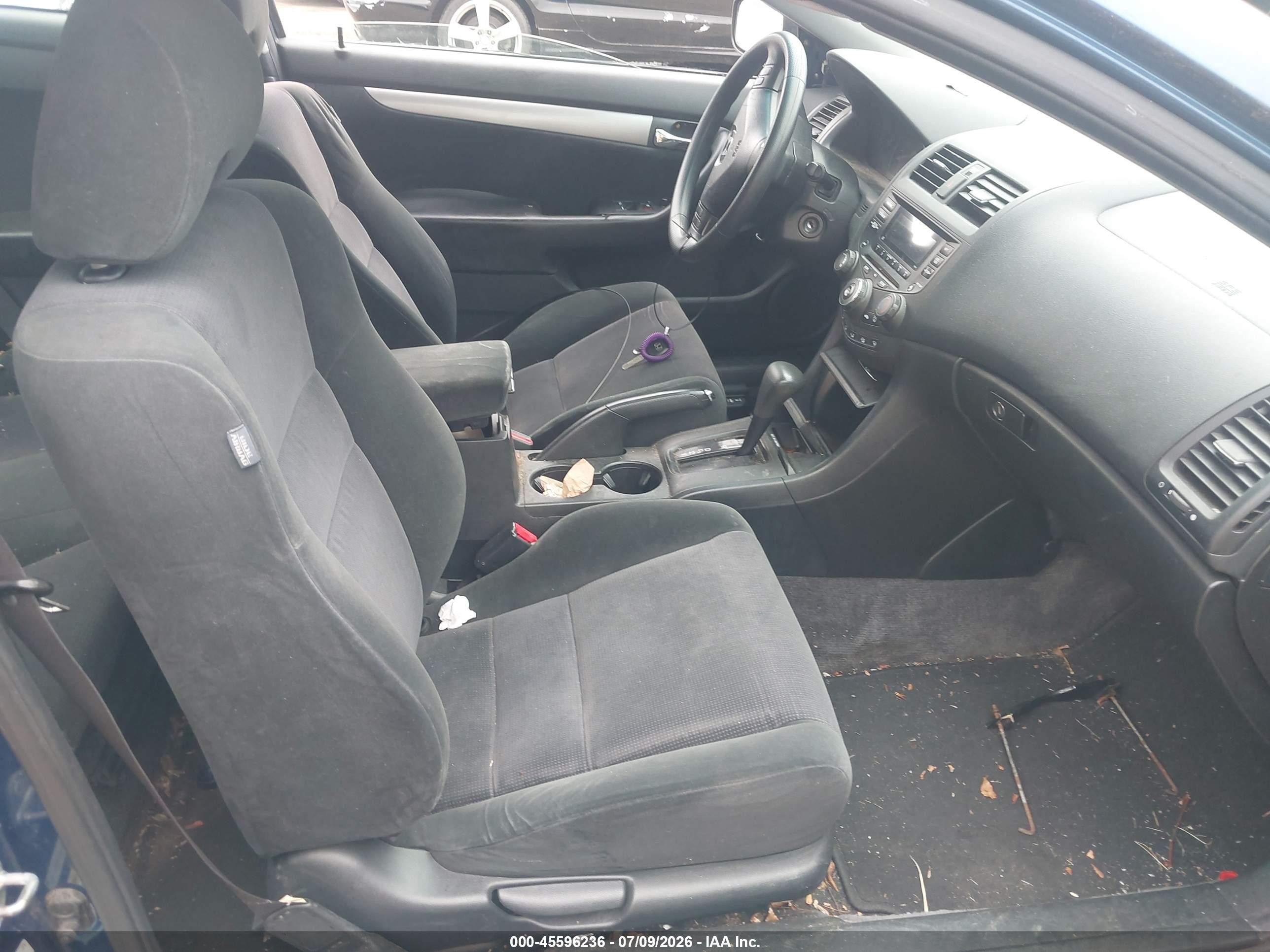 2004 Honda Accord 3.0 Lx Blue vin: 1HGCM82224A011520
