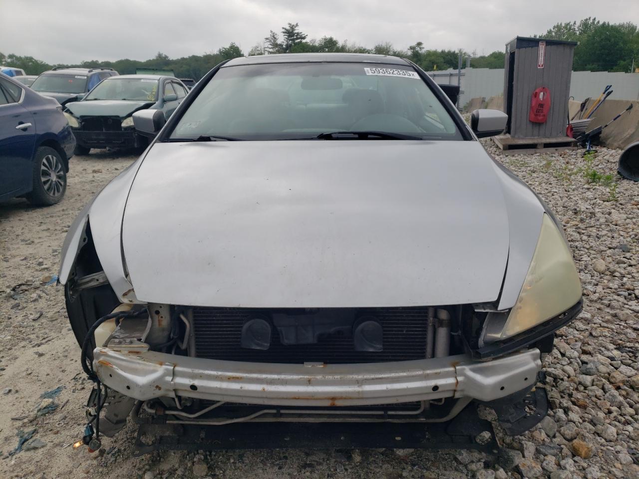 2007 Honda Accord Lx Silver vin: 1HGCM82247A002905