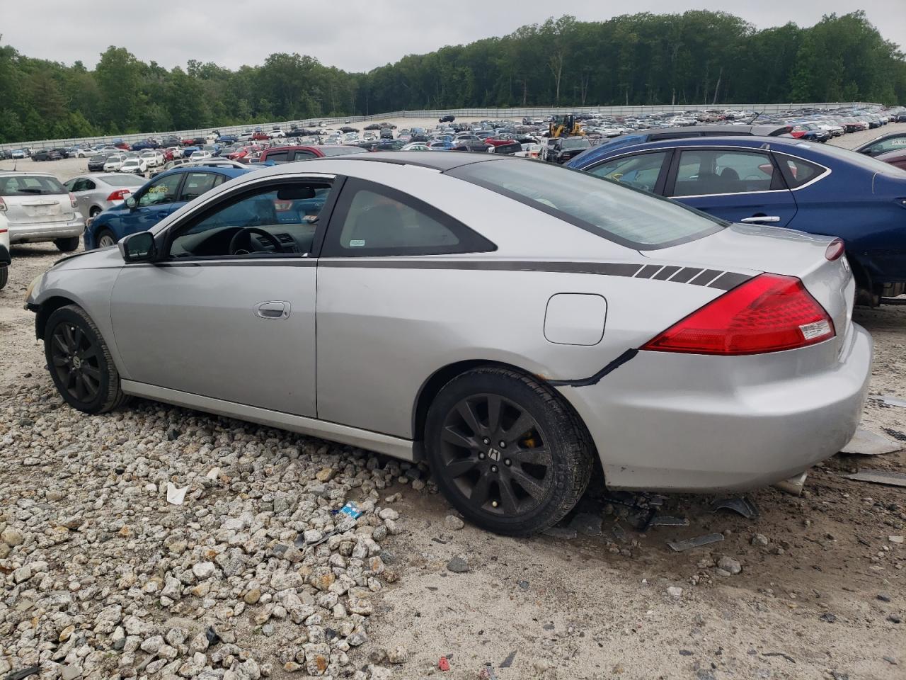 2007 Honda Accord Lx Silver vin: 1HGCM82247A002905