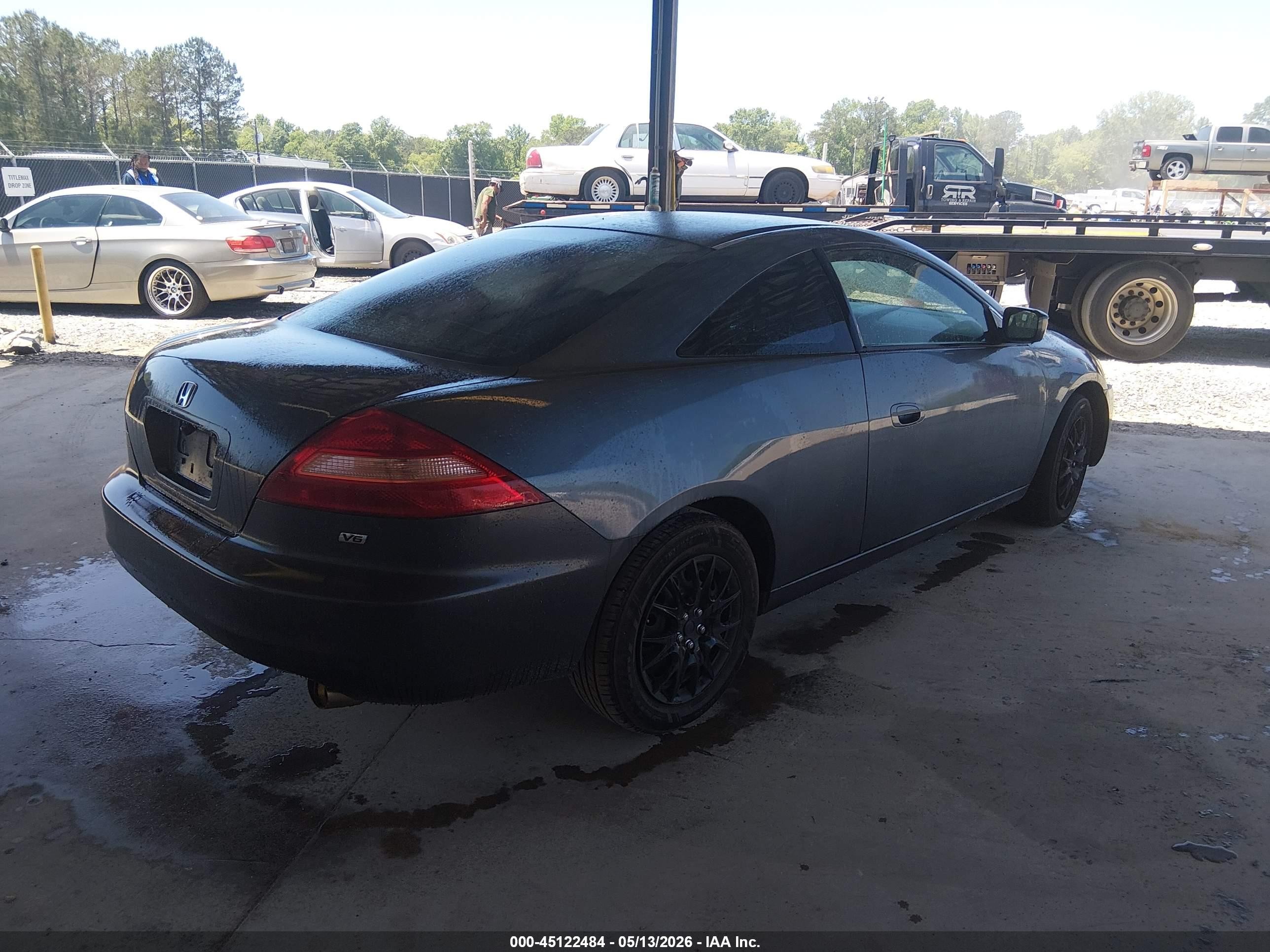 2005 Honda Accord 3.0 Lx Gray vin: 1HGCM82275A008405