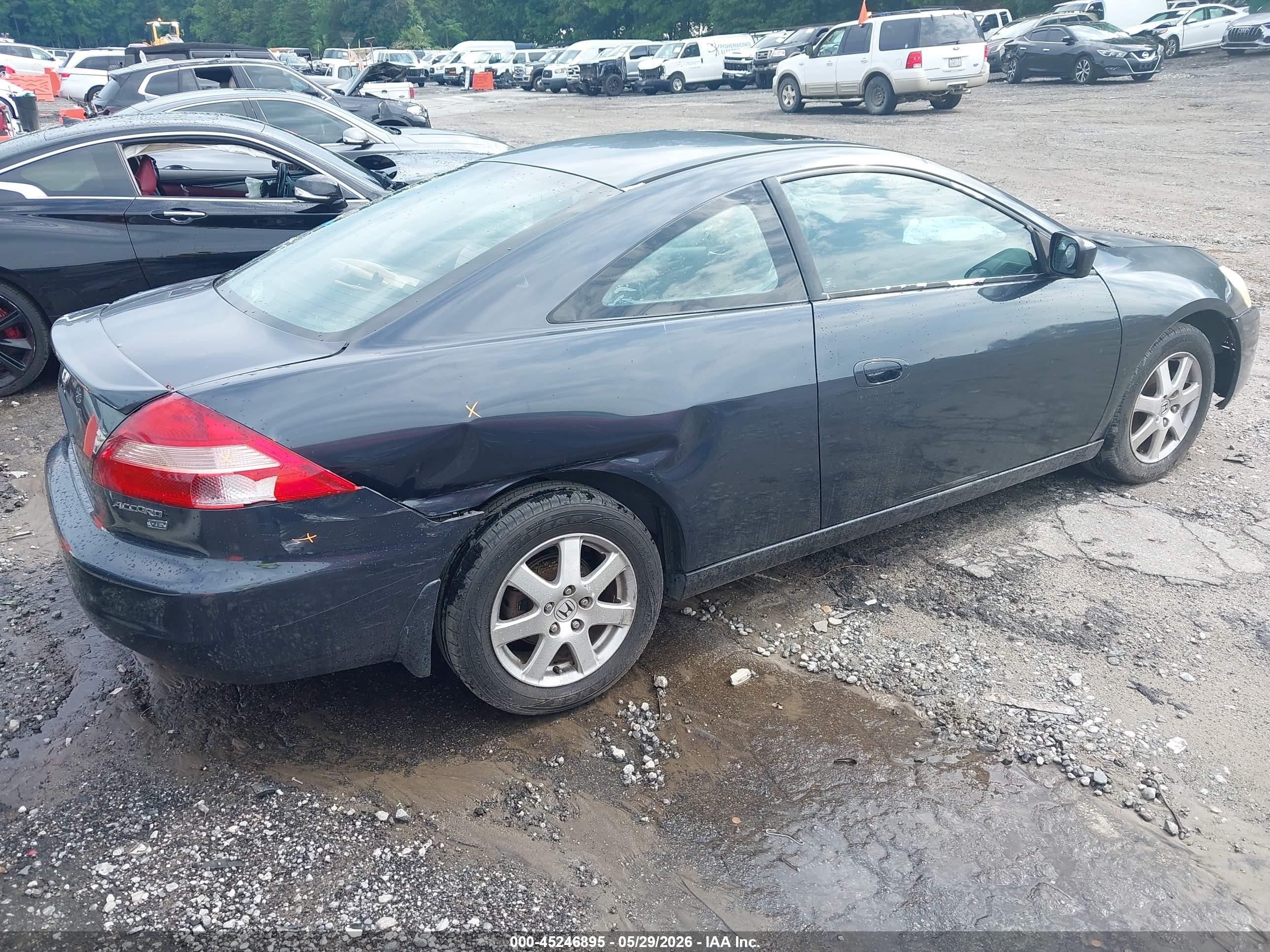 2005 Honda Accord 3.0 Lx Special Edition Blue vin: 1HGCM82405A016606