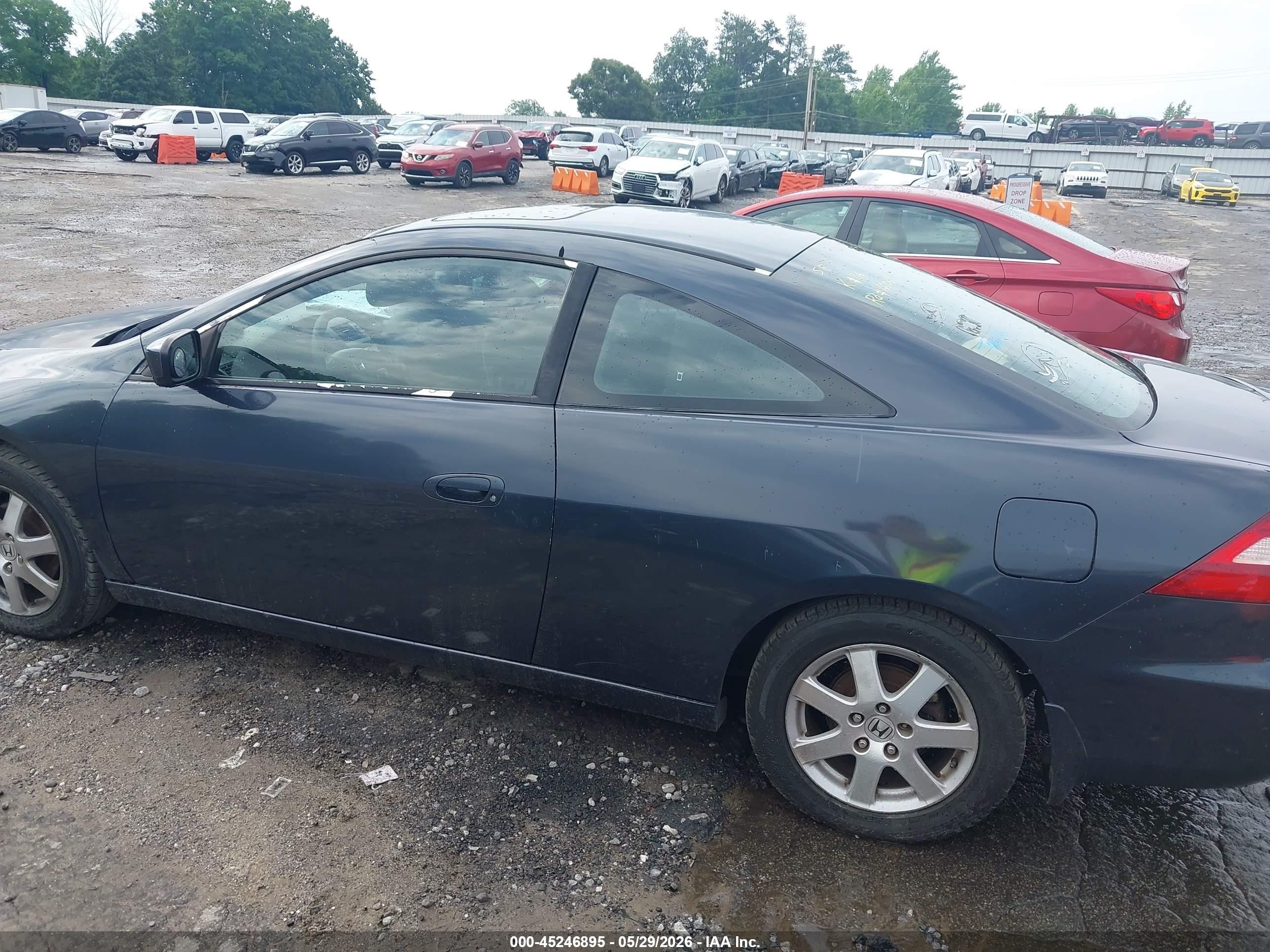 2005 Honda Accord 3.0 Lx Special Edition Blue vin: 1HGCM82405A016606