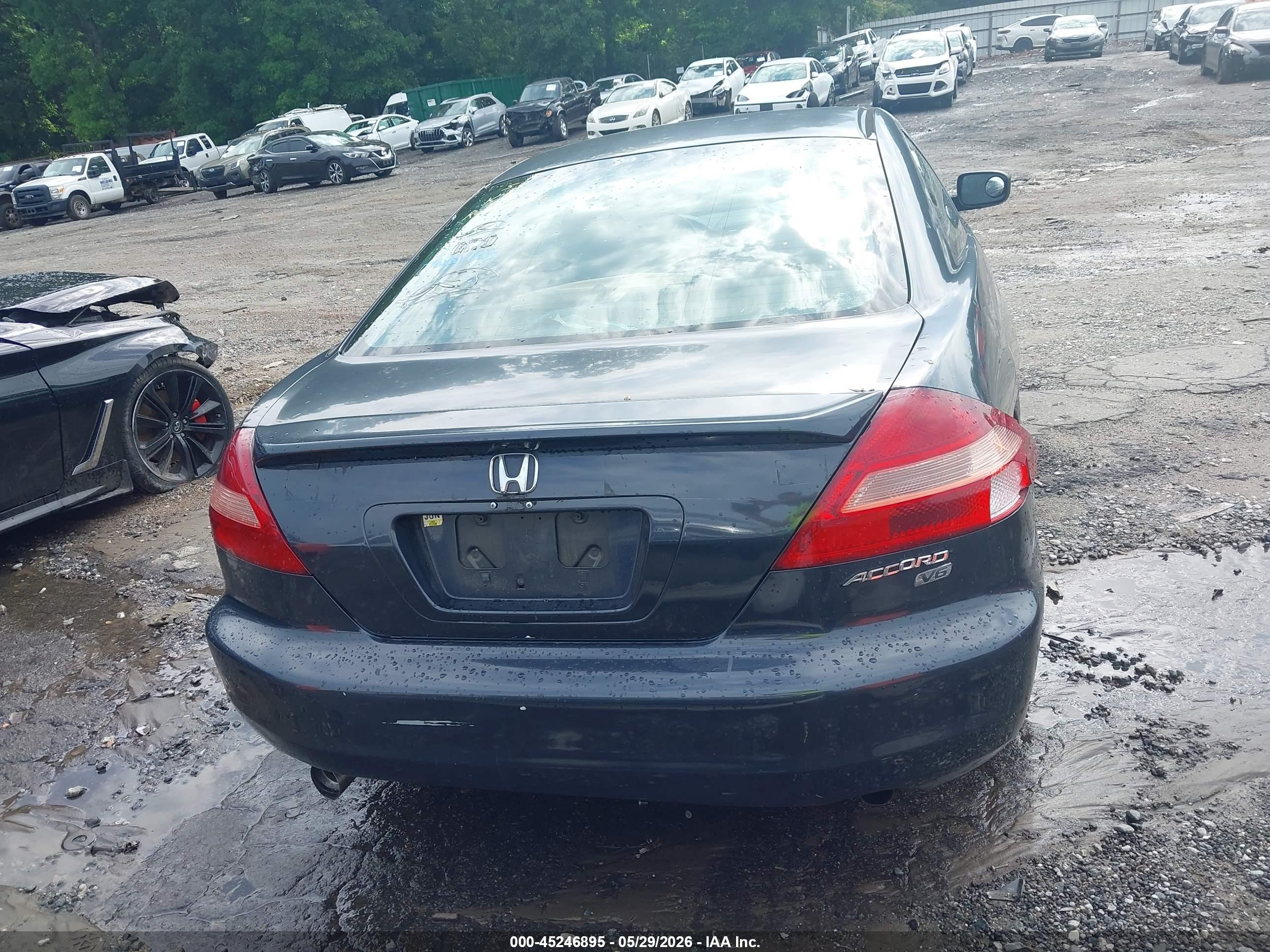 2005 Honda Accord 3.0 Lx Special Edition Blue vin: 1HGCM82405A016606