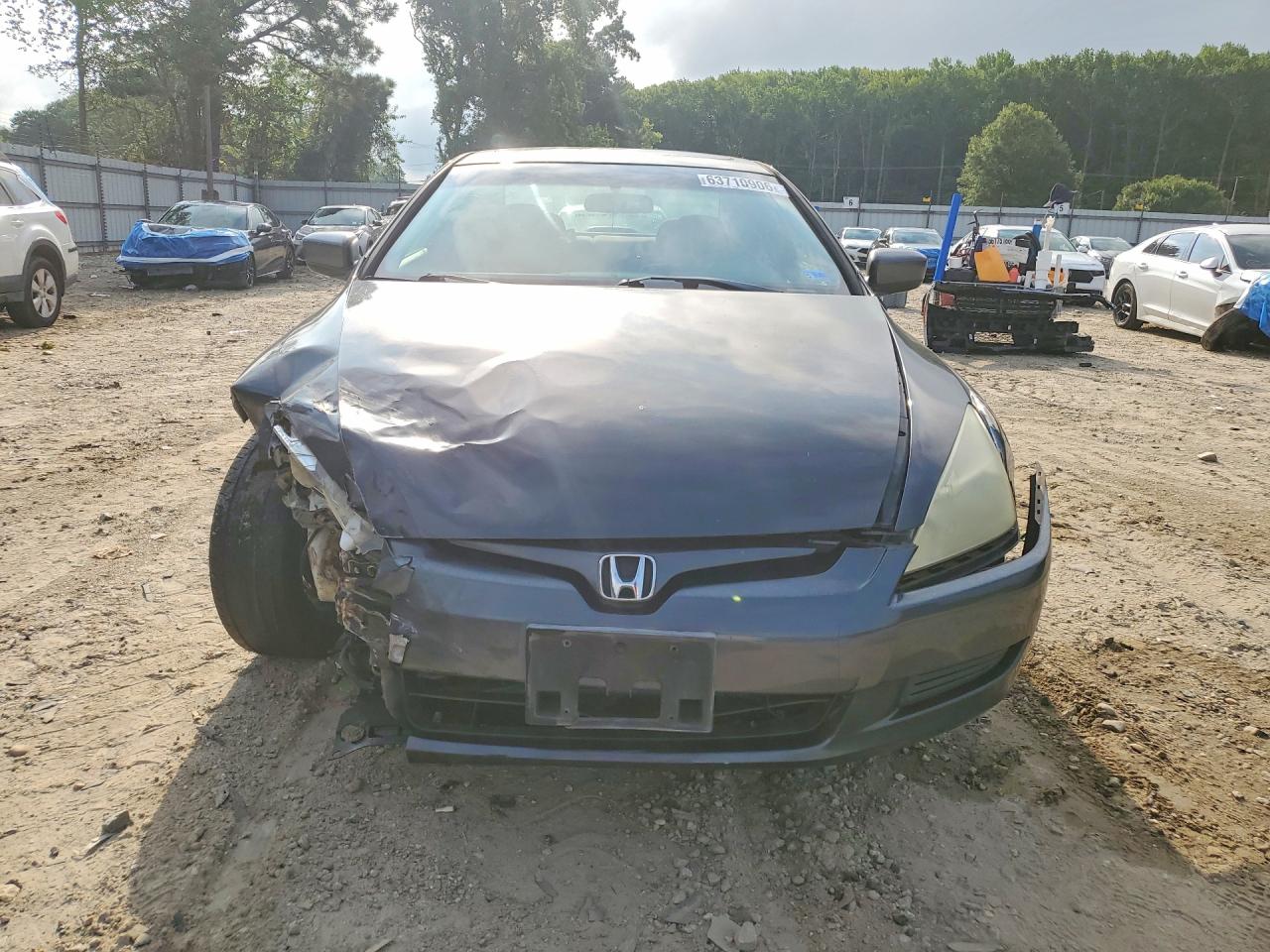 2005 Honda Accord Se Gray vin: 1HGCM82415A015996