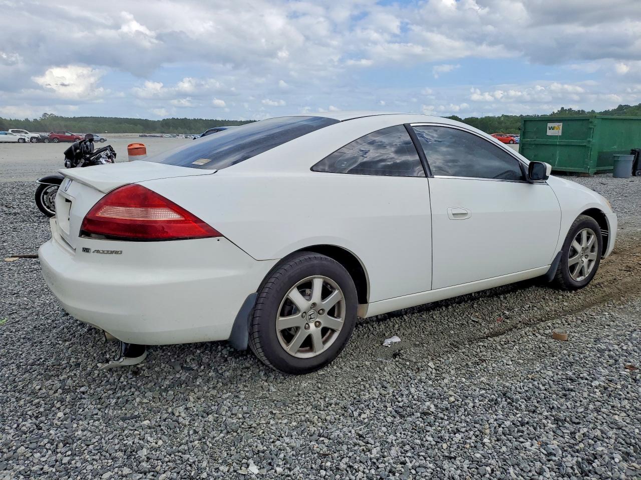 2005 Honda Accord Se White vin: 1HGCM82445A015720