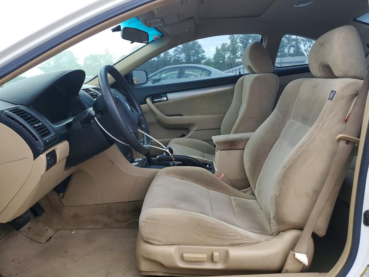 2005 Honda Accord Se White vin: 1HGCM82445A015720