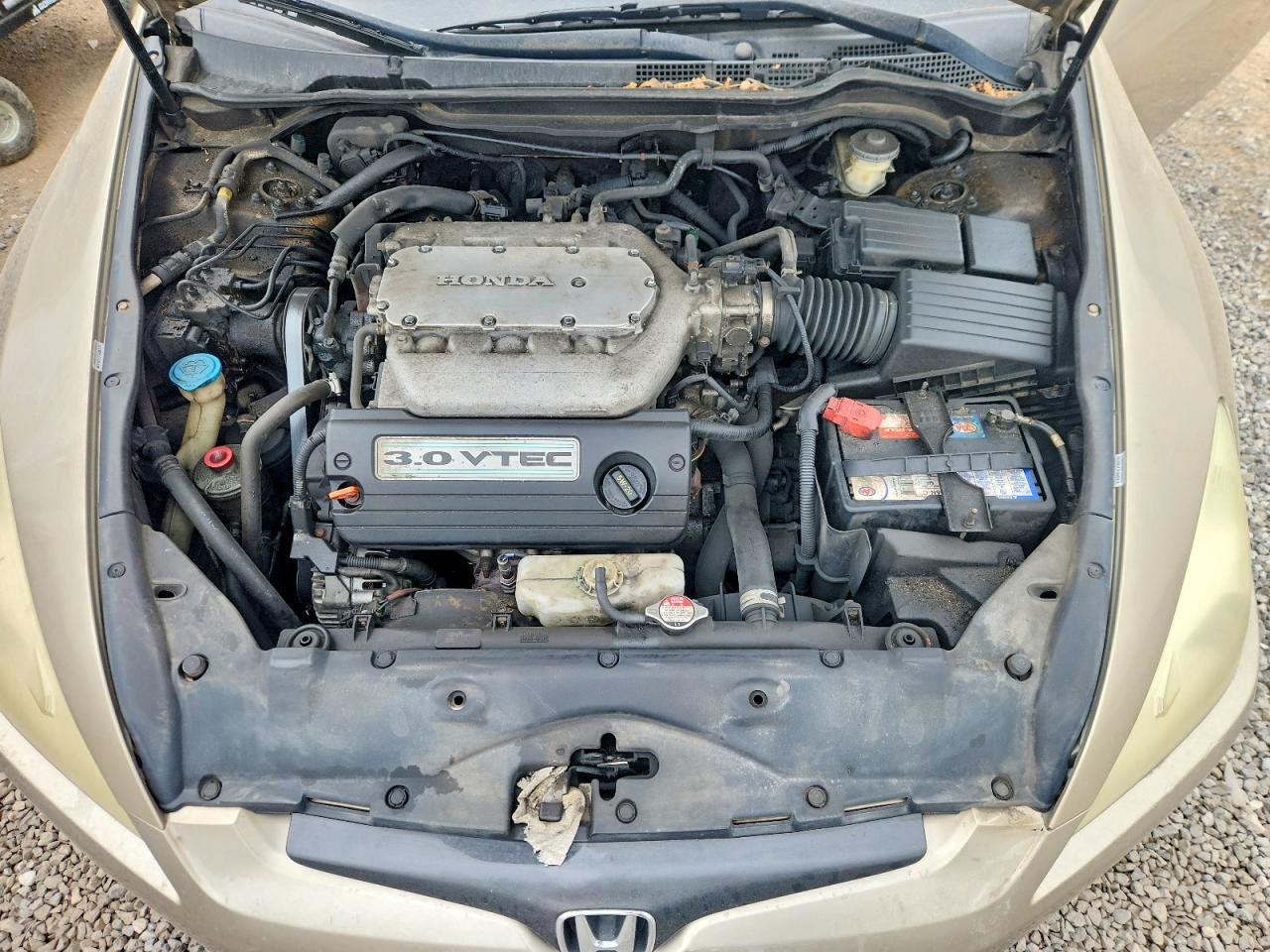 2003 Honda Accord Ex Beige vin: 1HGCM825X3A800426