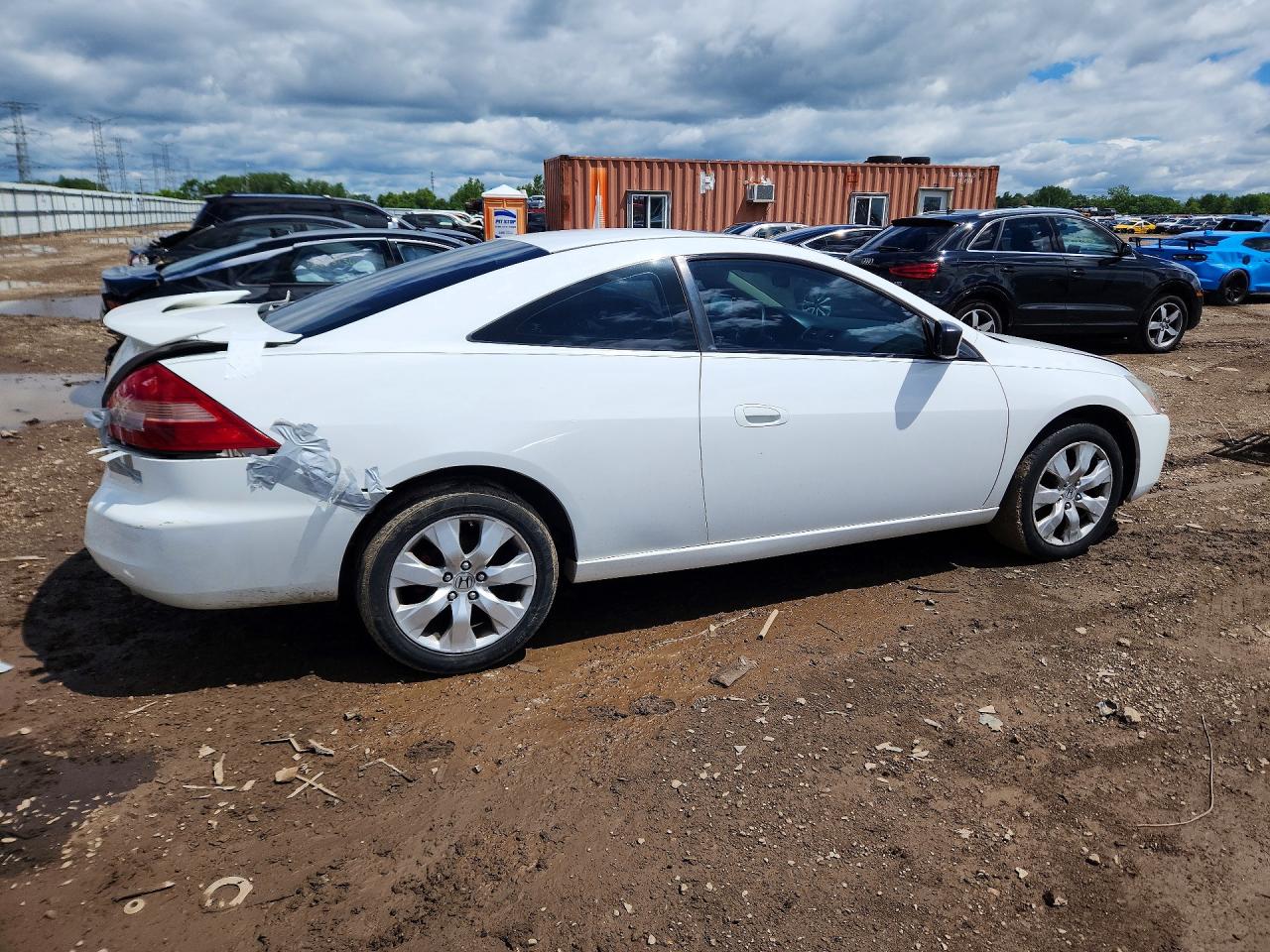 2003 Honda Accord Ex White vin: 1HGCM82603A037972