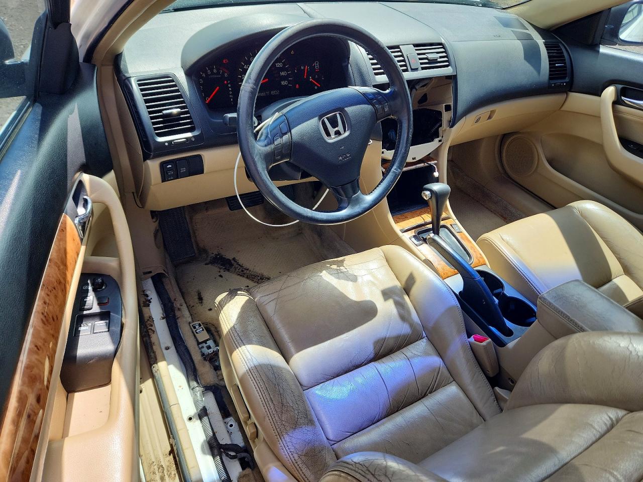 2003 Honda Accord Ex White vin: 1HGCM82603A037972