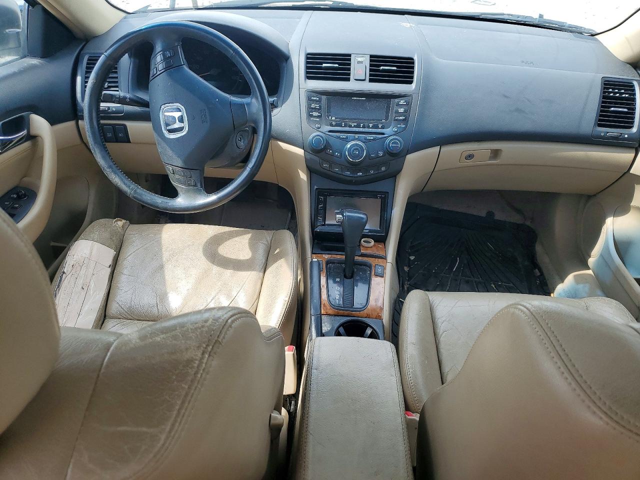 2004 Honda Accord Ex White vin: 1HGCM82604A012653