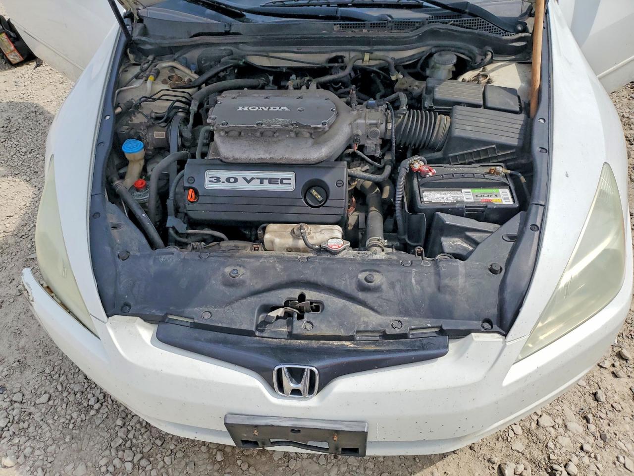 2004 Honda Accord Ex White vin: 1HGCM82604A012653