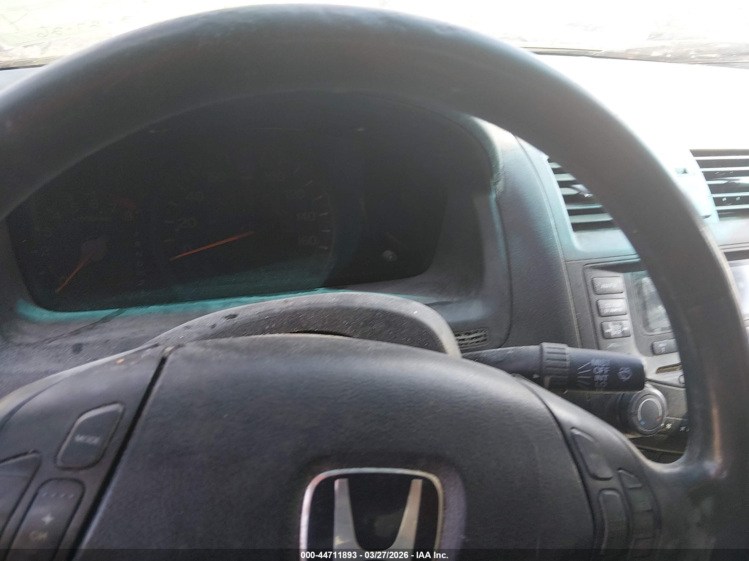 2005 Honda Accord Cpe Ex-l V6 Blue vin: 1HGCM82605A003405