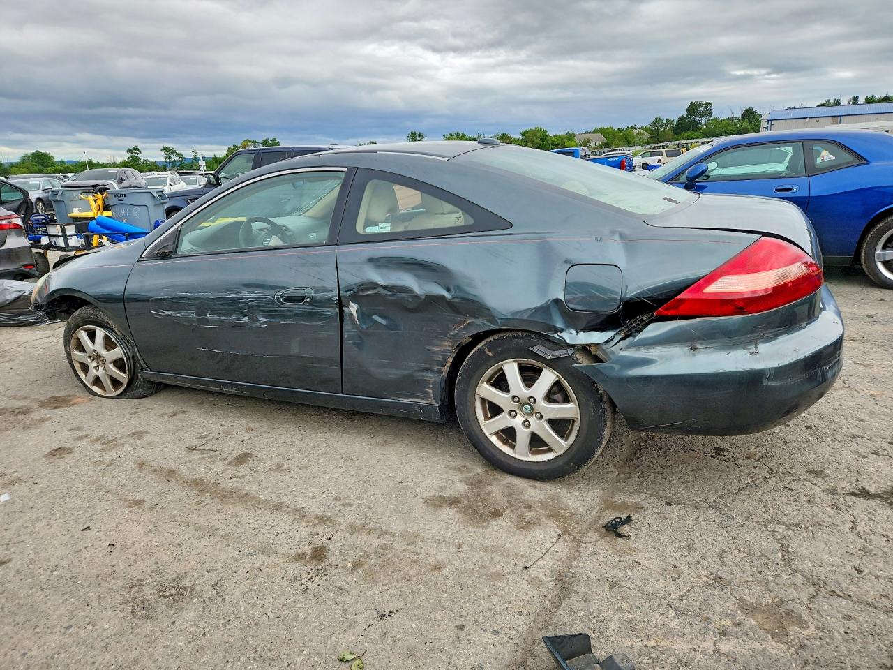 2005 Honda Accord Ex Серый vin: 1HGCM82605A009379