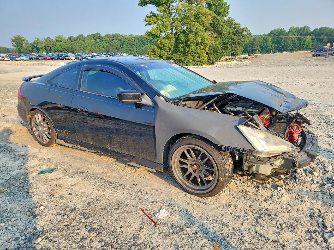 2007 Honda Accord Ex Black vin: 1HGCM82607A000300