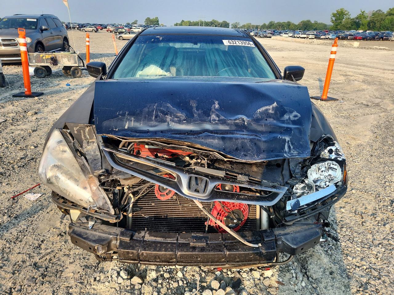 2007 Honda Accord Ex Black vin: 1HGCM82607A000300