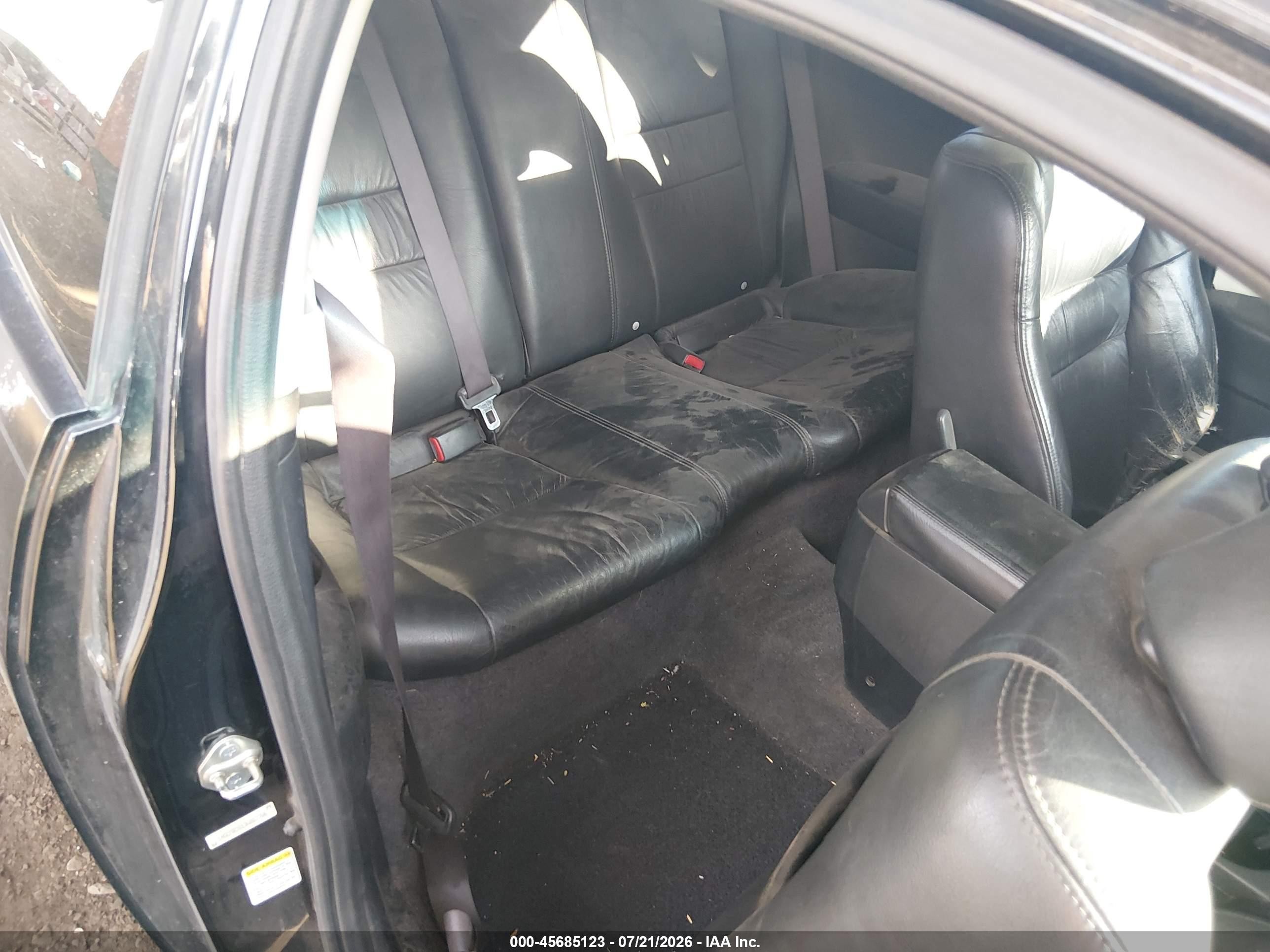 2003 Honda Accord Cpe Ex Черный vin: 1HGCM82613A007766