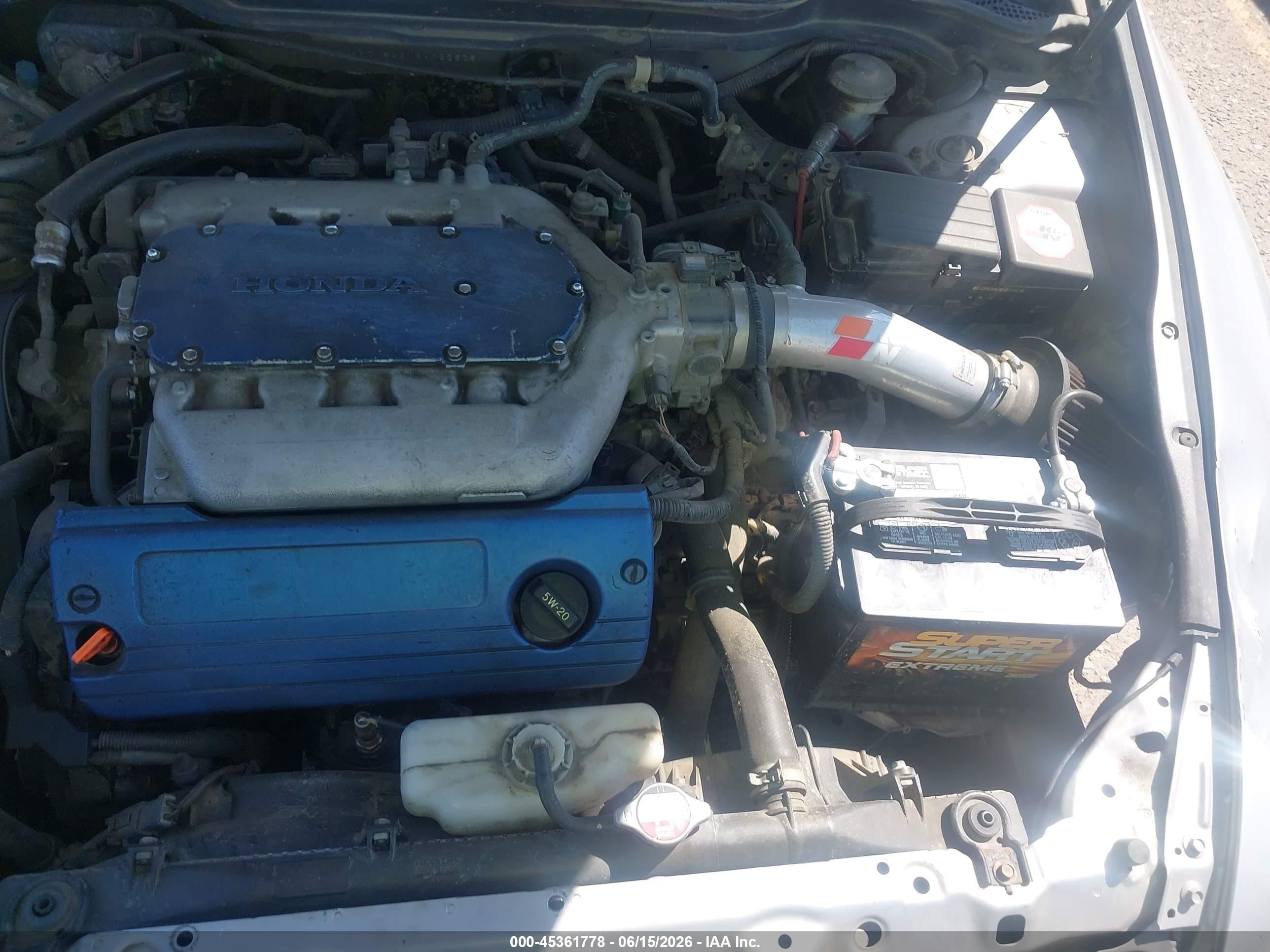 2003 Honda Accord Cpe Ex Серый vin: 1HGCM82613A022378