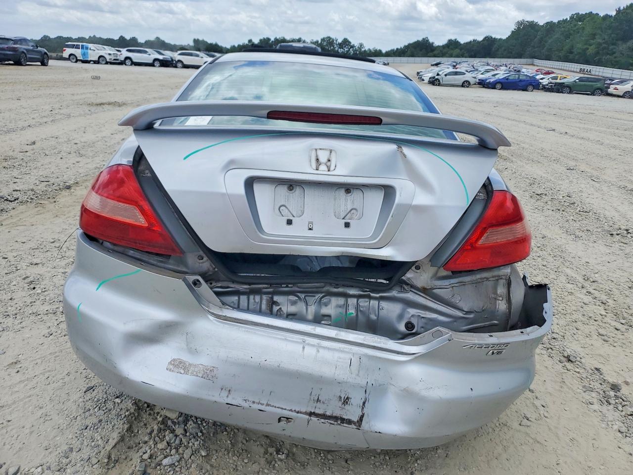 2003 Honda Accord Ex Silver vin: 1HGCM82613A030545