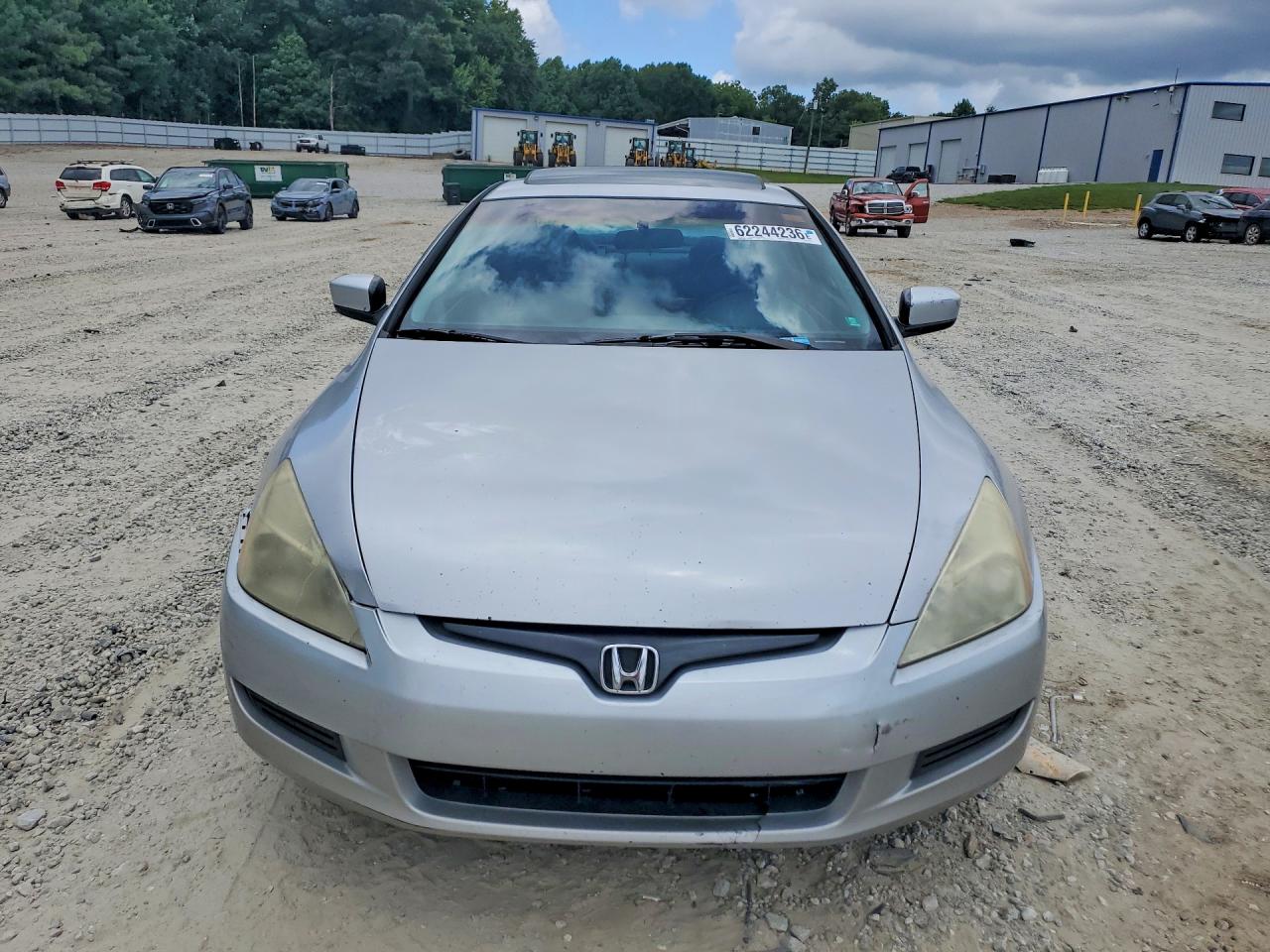 2003 Honda Accord Ex Silver vin: 1HGCM82613A030545