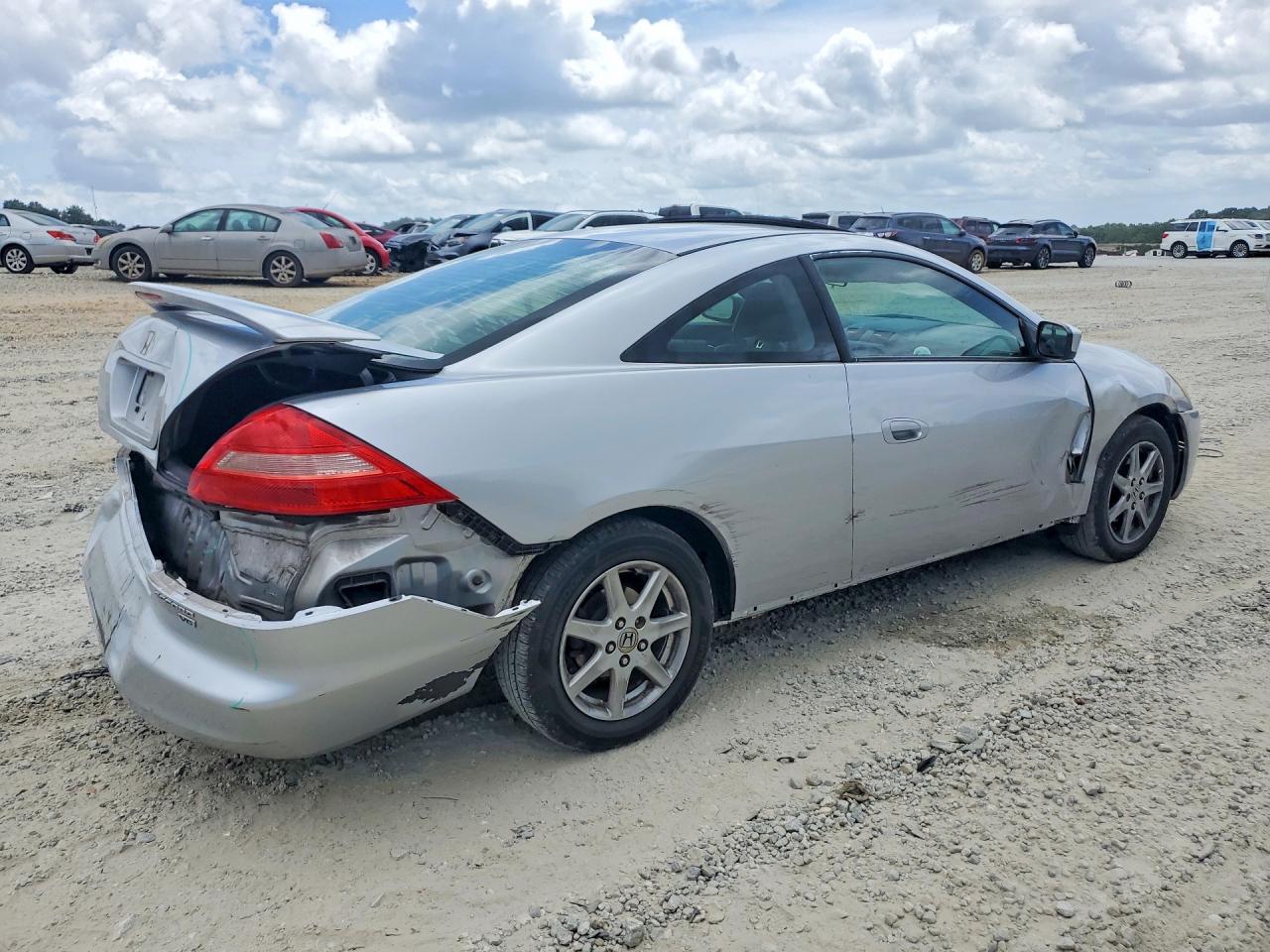 2003 Honda Accord Ex Silver vin: 1HGCM82613A030545