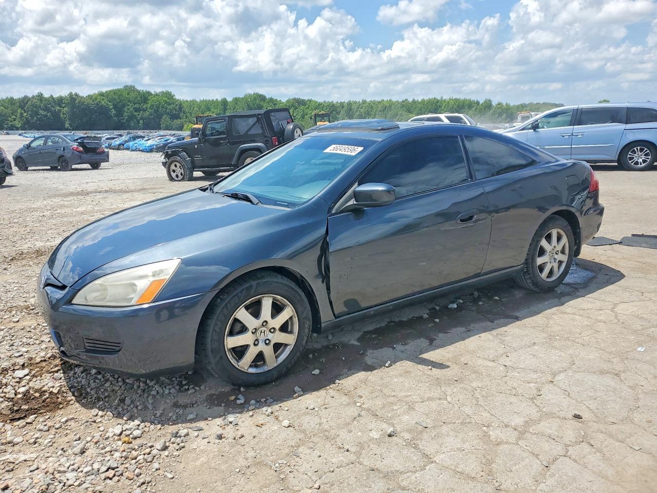2005 Honda Accord Ex Gray vin: 1HGCM82615A006071