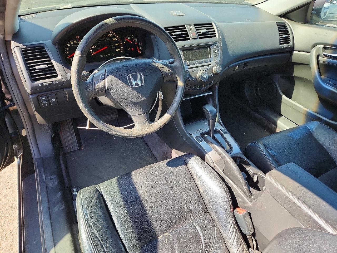 2007 Honda Accord Ex Black vin: 1HGCM82617A005814