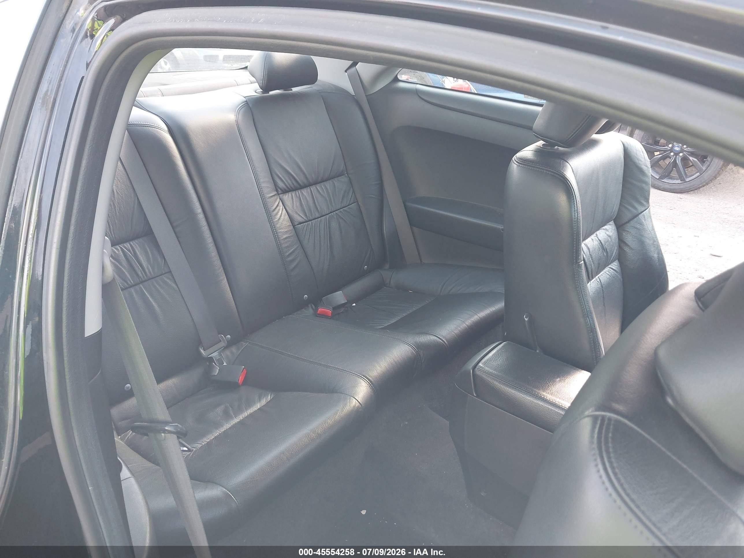 2007 Honda Accord 3.0 Ex Black vin: 1HGCM82617A008356